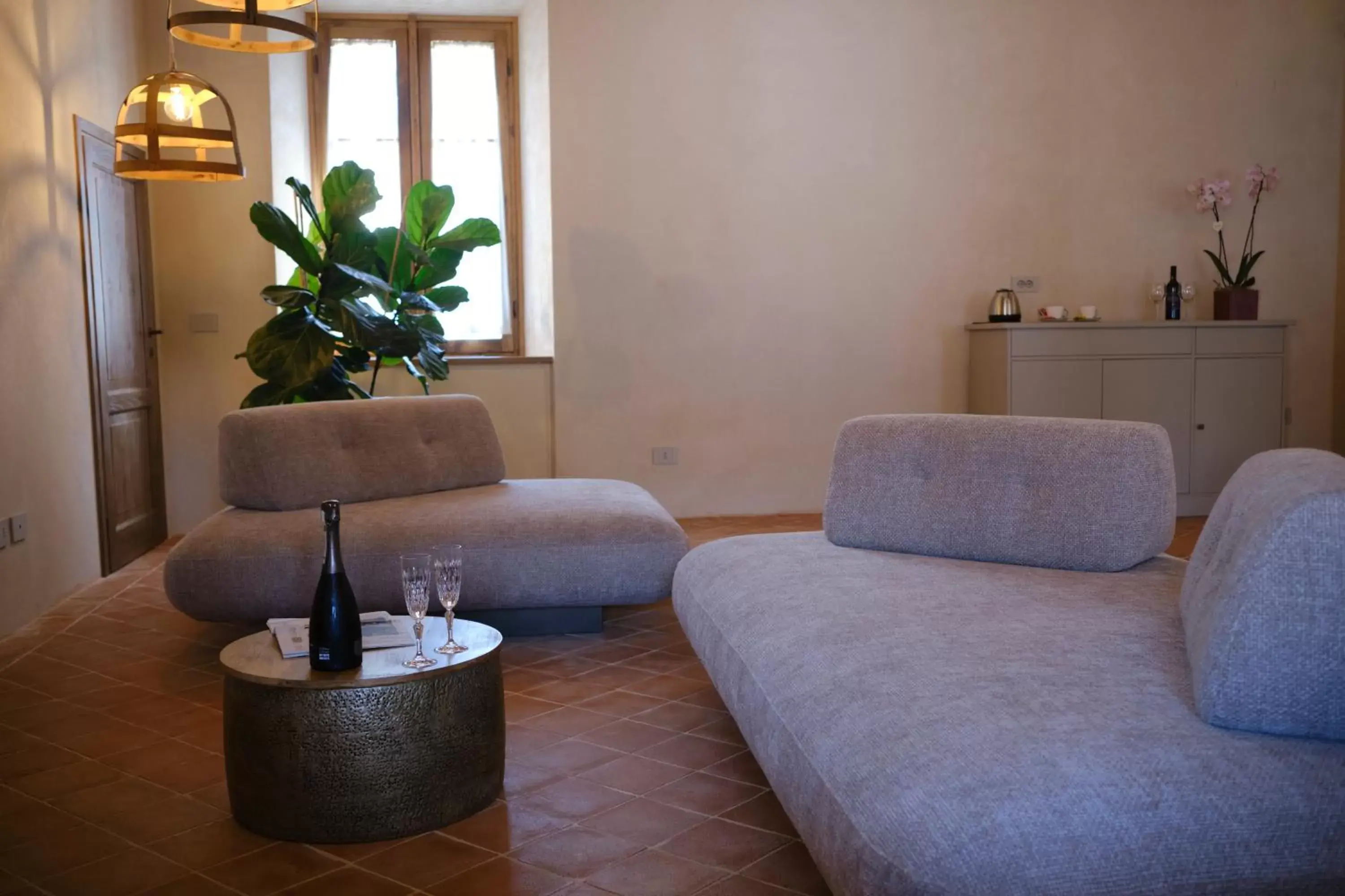 Living room, Seating Area in Badia Giulia Prestigious Historical B&B