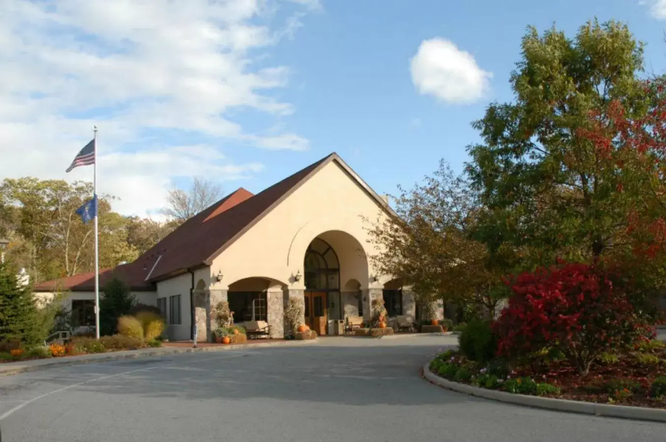 Facade/entrance, Property Building in Potawatomi Inn & Cabins