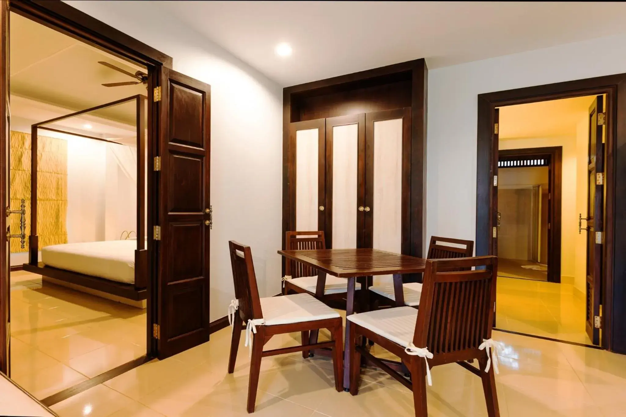 Bedroom, Dining Area in Anyavee Tubkaek Beach Resort- SHA Plus