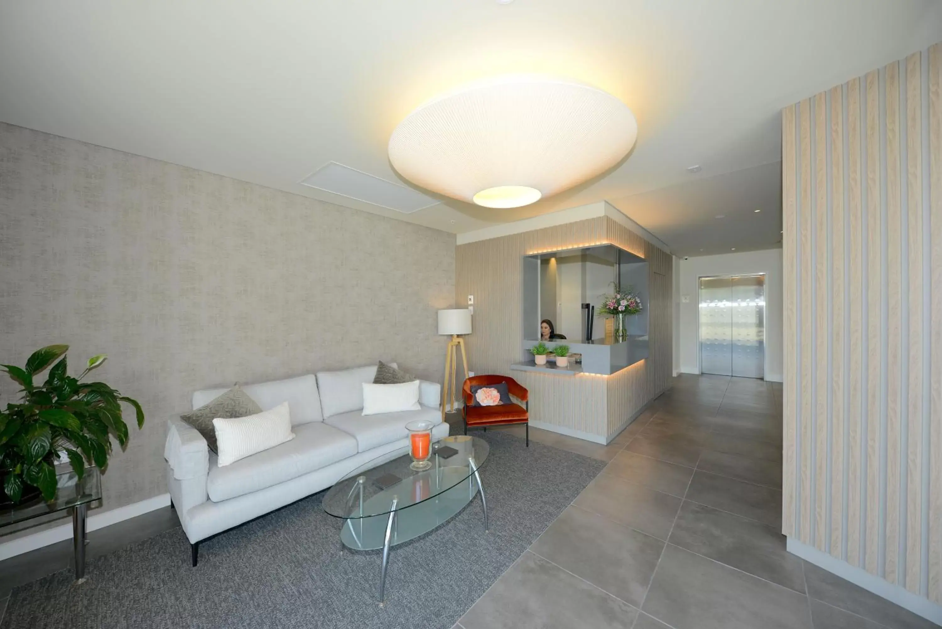 Lobby or reception, Seating Area in West Fitzroy Apartments