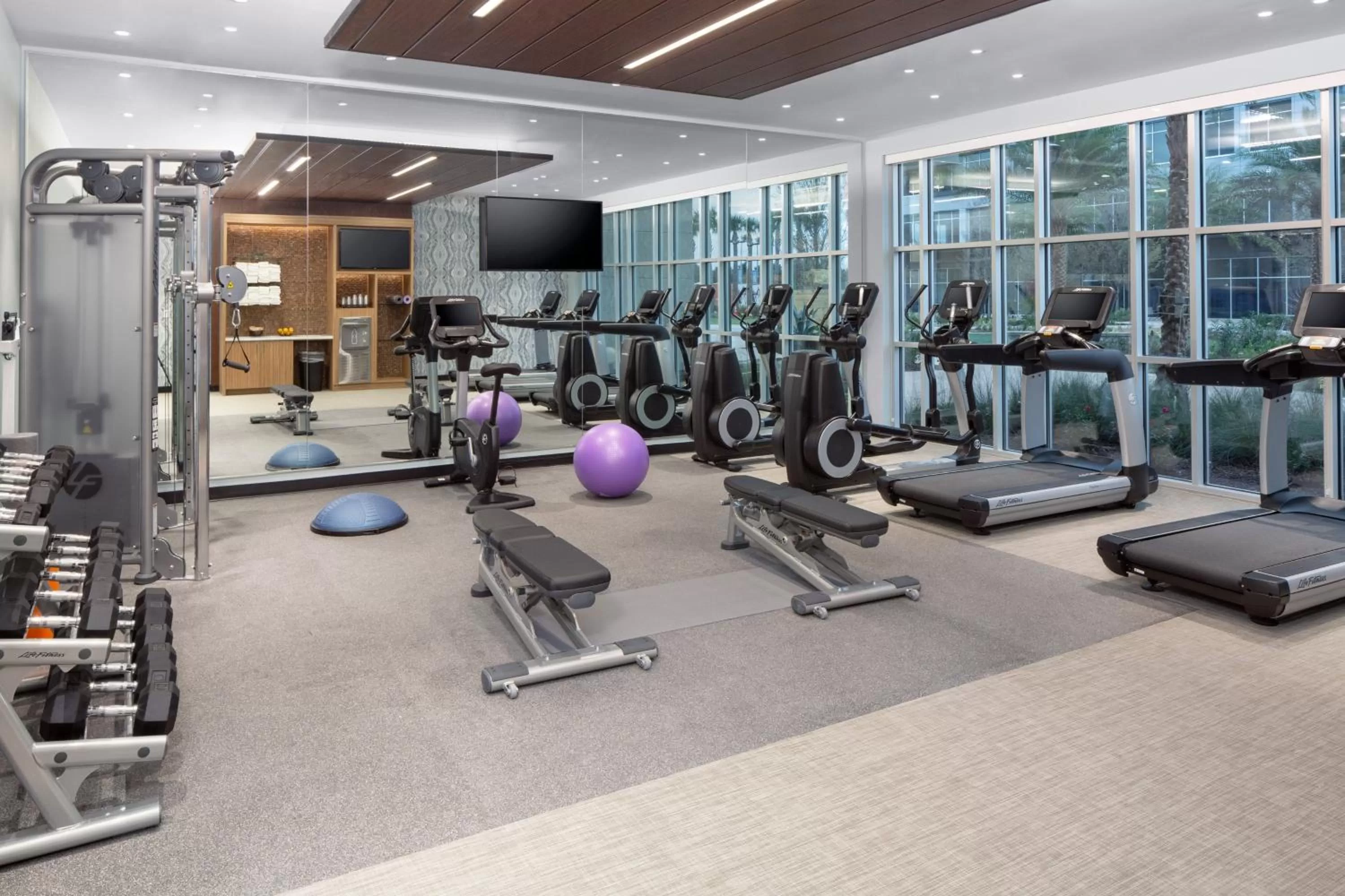 Fitness centre/facilities in Hotel Indigo Gainesville-Celebration Pointe by IHG