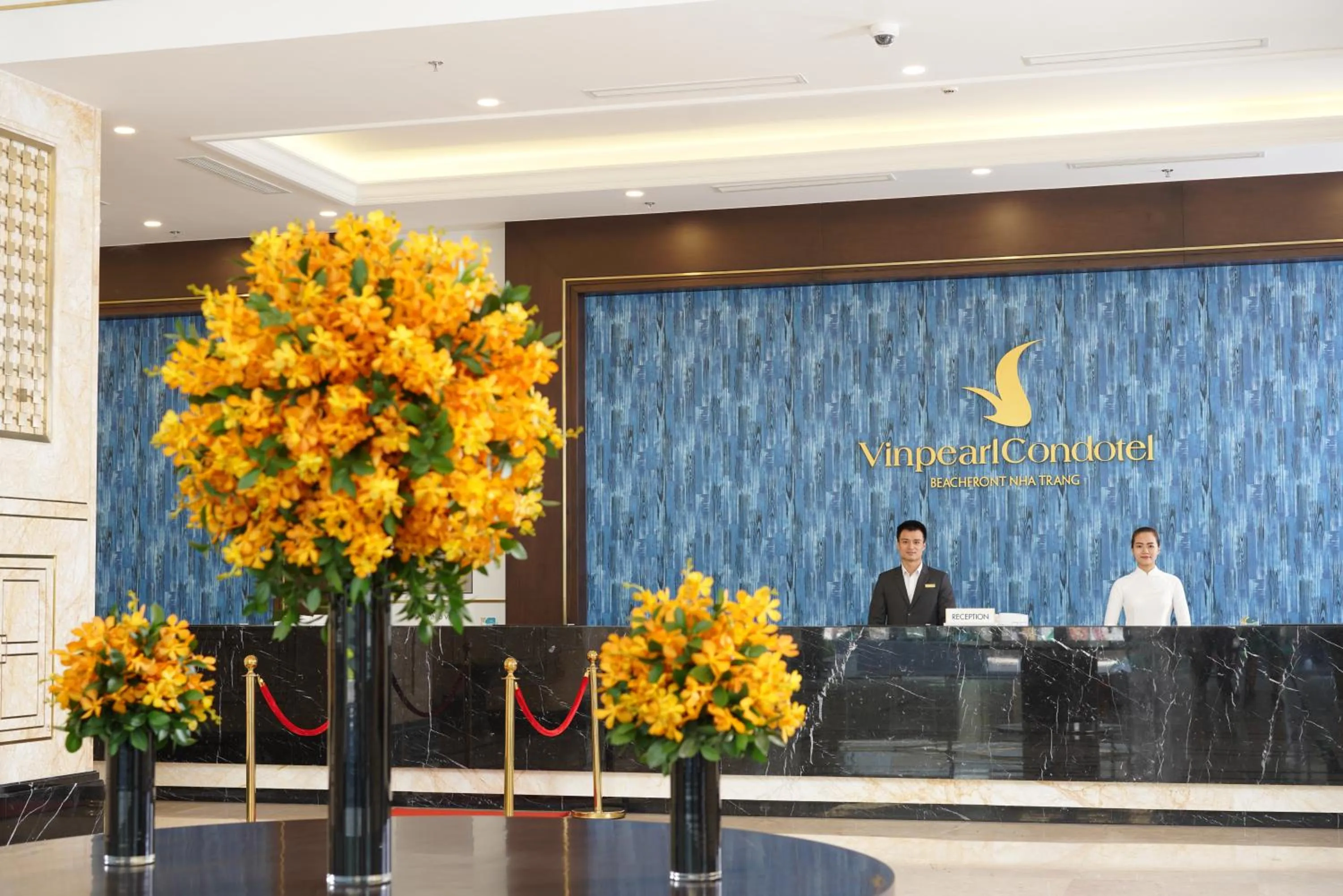 Lobby or reception in Vinpearl Beachfront Nha Trang