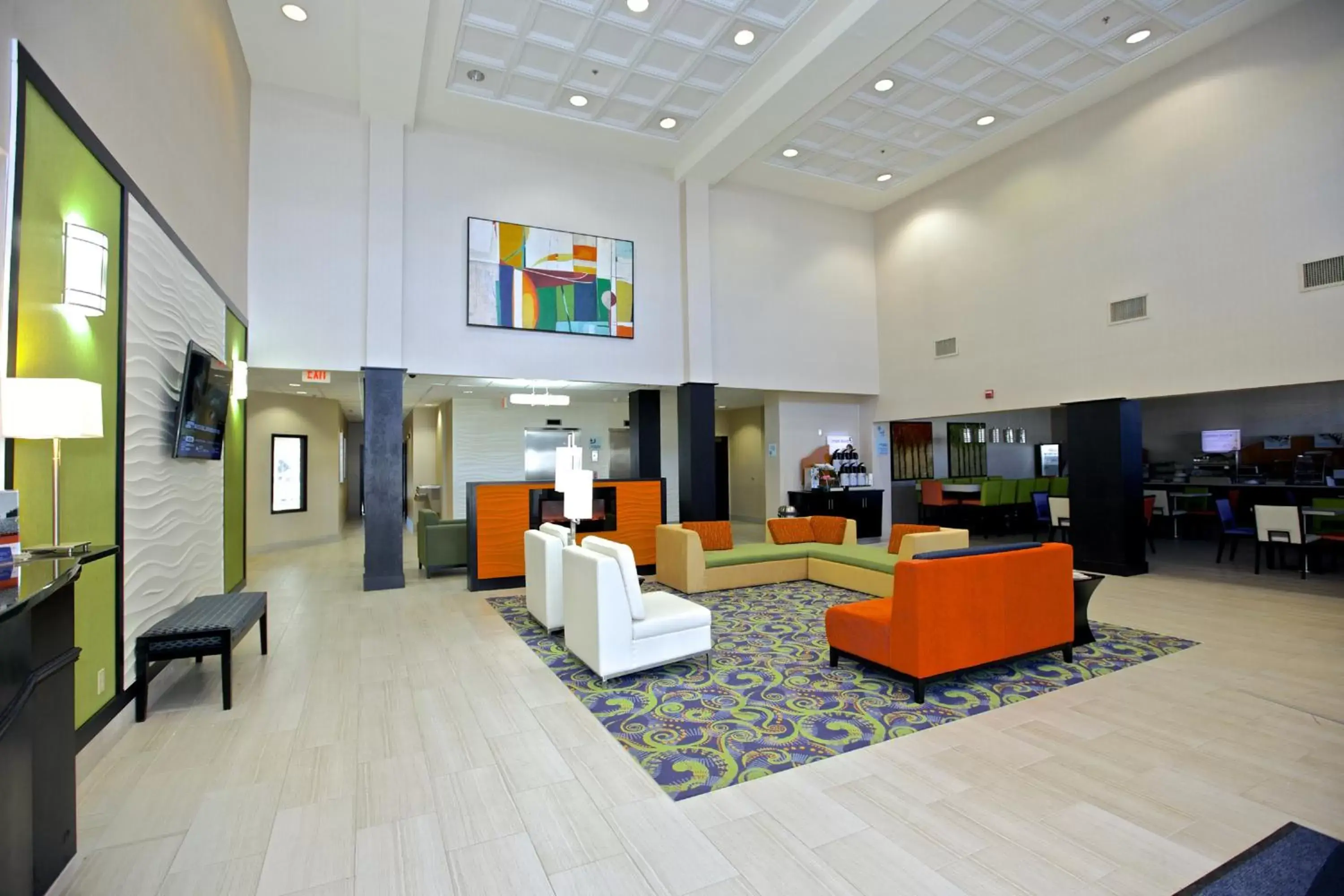 Property building, Lobby/Reception in Holiday Inn Express & Suites Atlanta NE- Duluth, an IHG Hotel