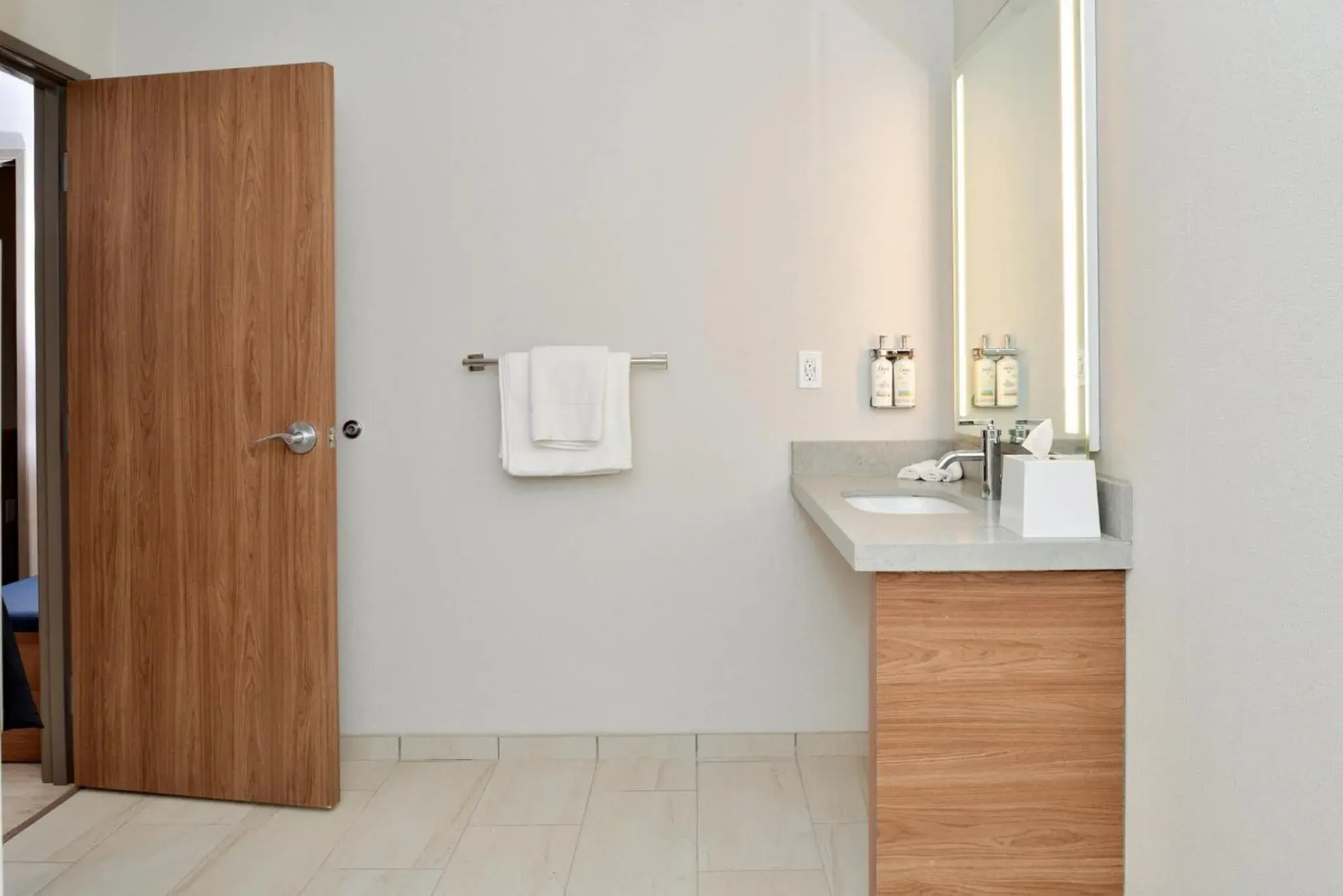 Bathroom in Candlewood Suites - Joliet Southwest, an IHG Hotel