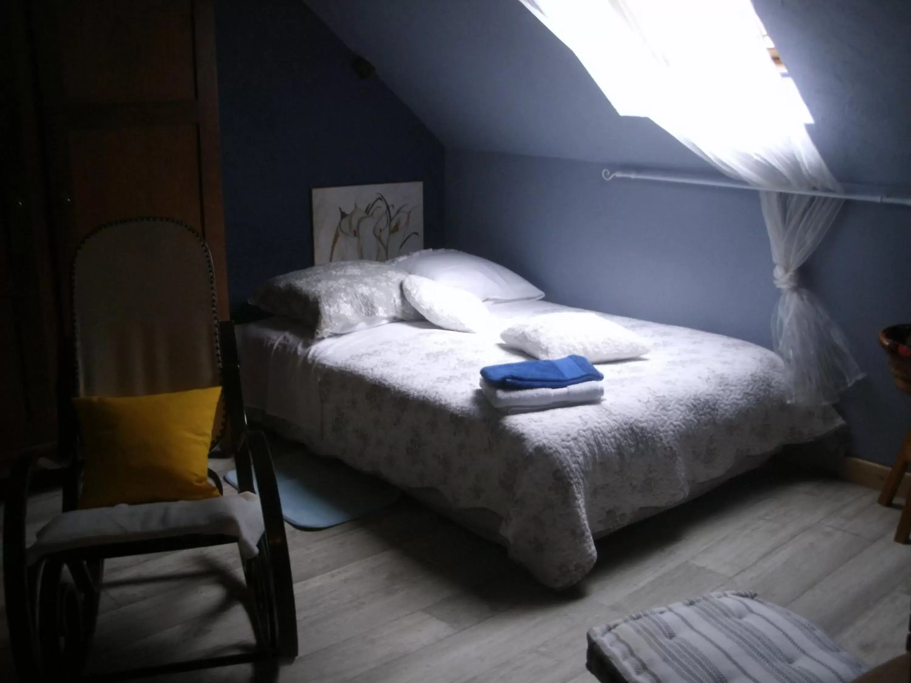 Bed in Chambres d'hotes du Moulin