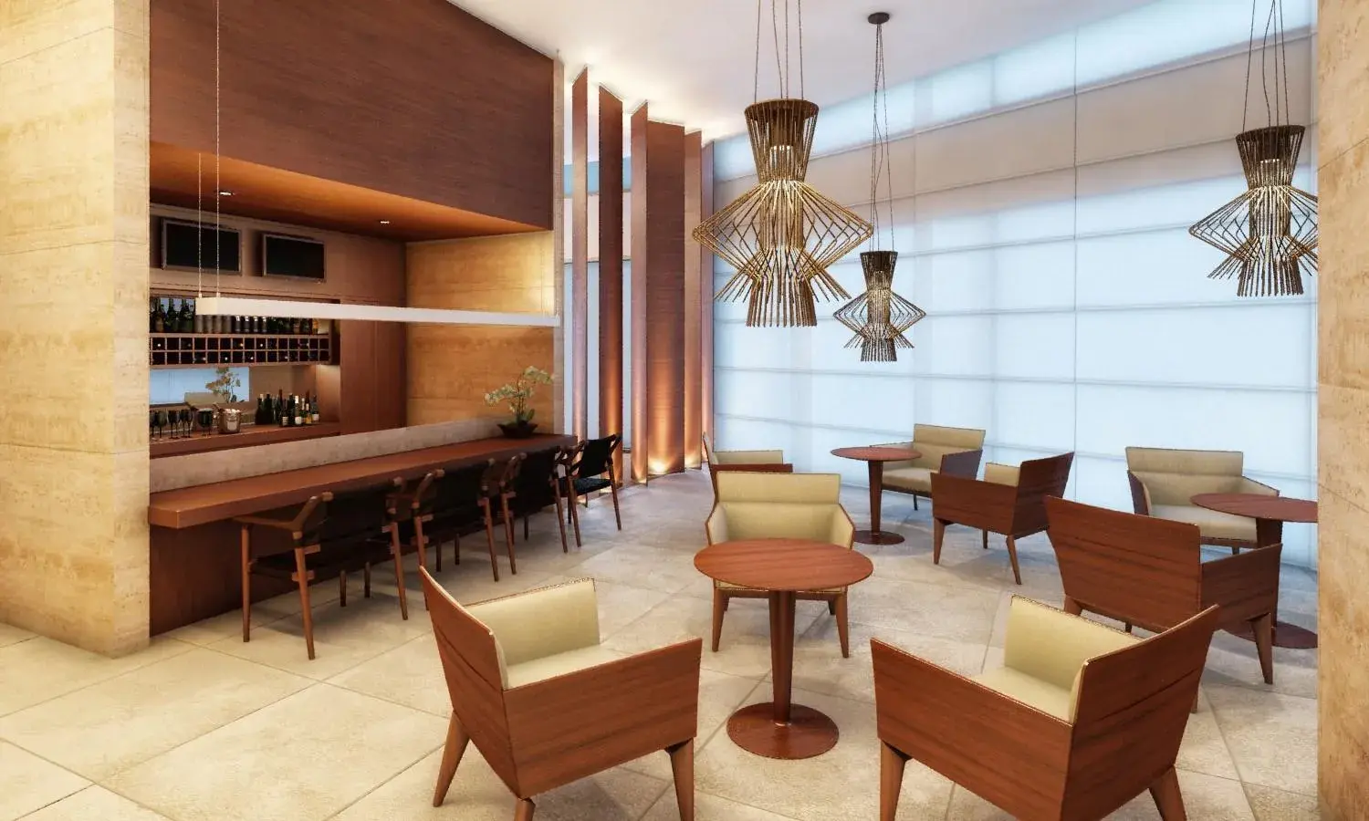 Lounge or bar, Lounge/Bar in Vogue Square Fashion Hotel by Lenny Niemeyer