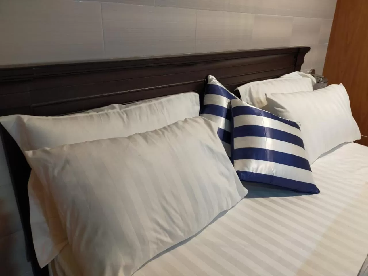 Bed in Shagufta Hotel Murree