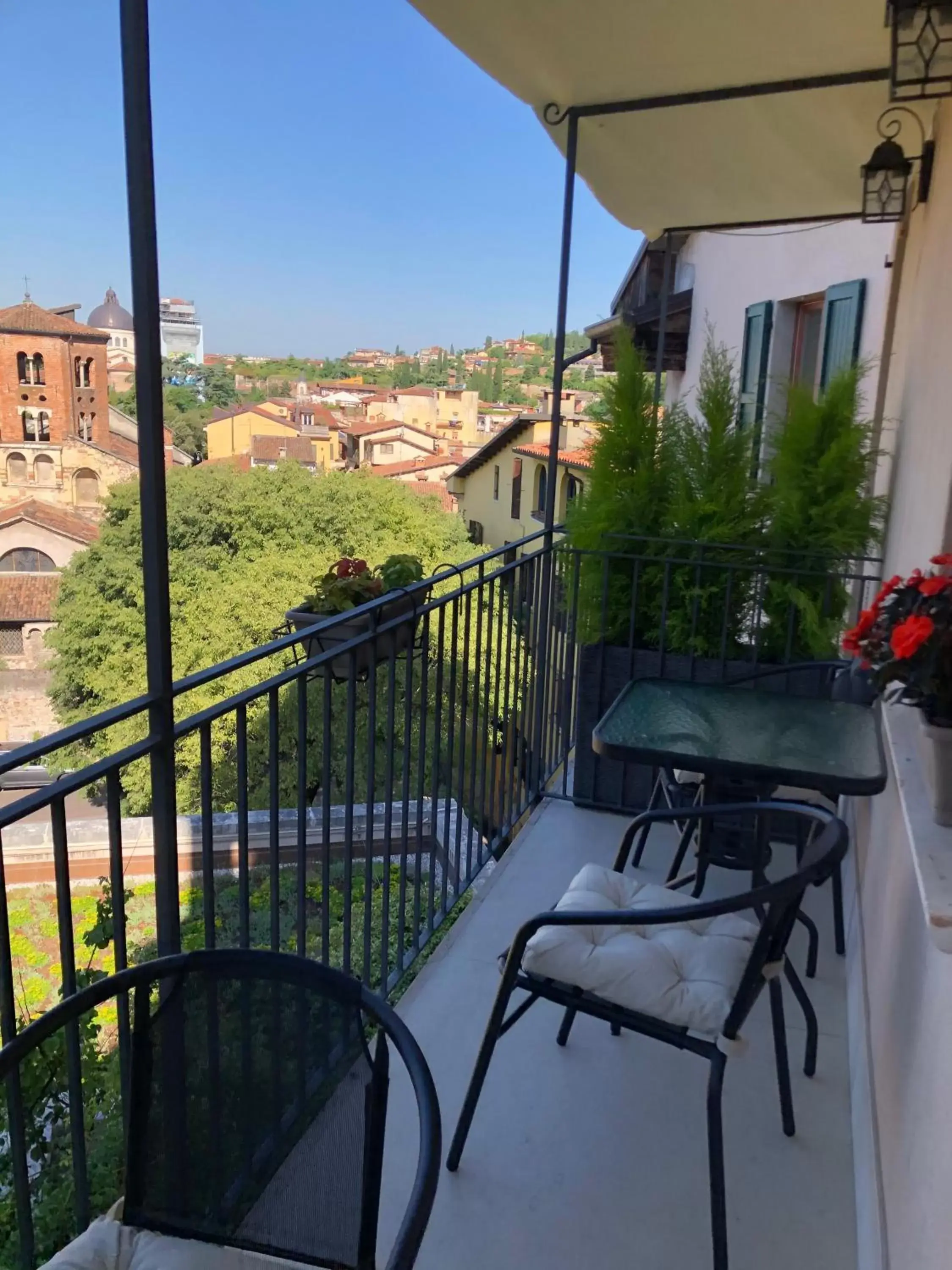 Balcony/Terrace in Relais Colle San Pietro