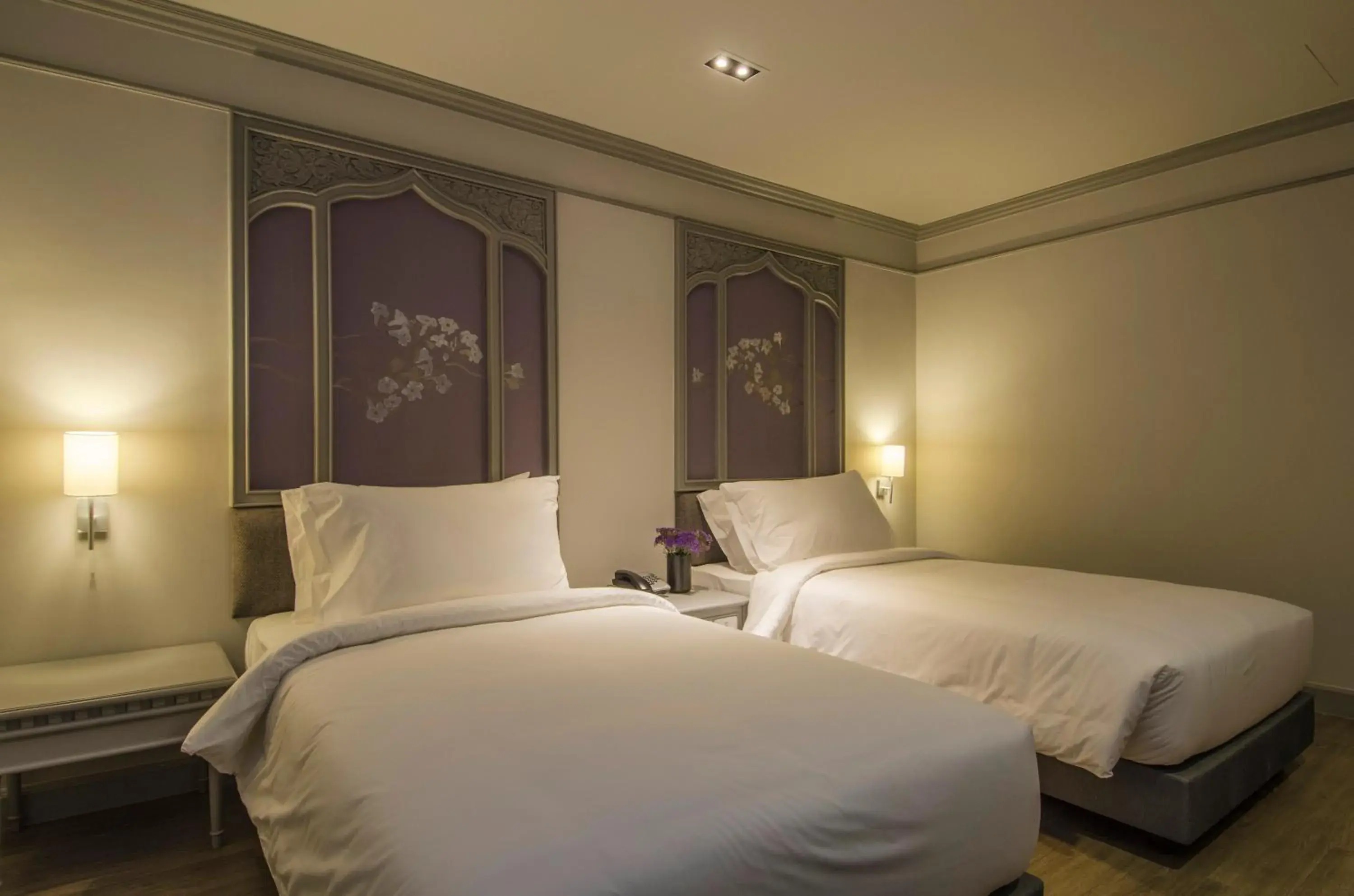 Bed in The Pantip Hotel Ladprao