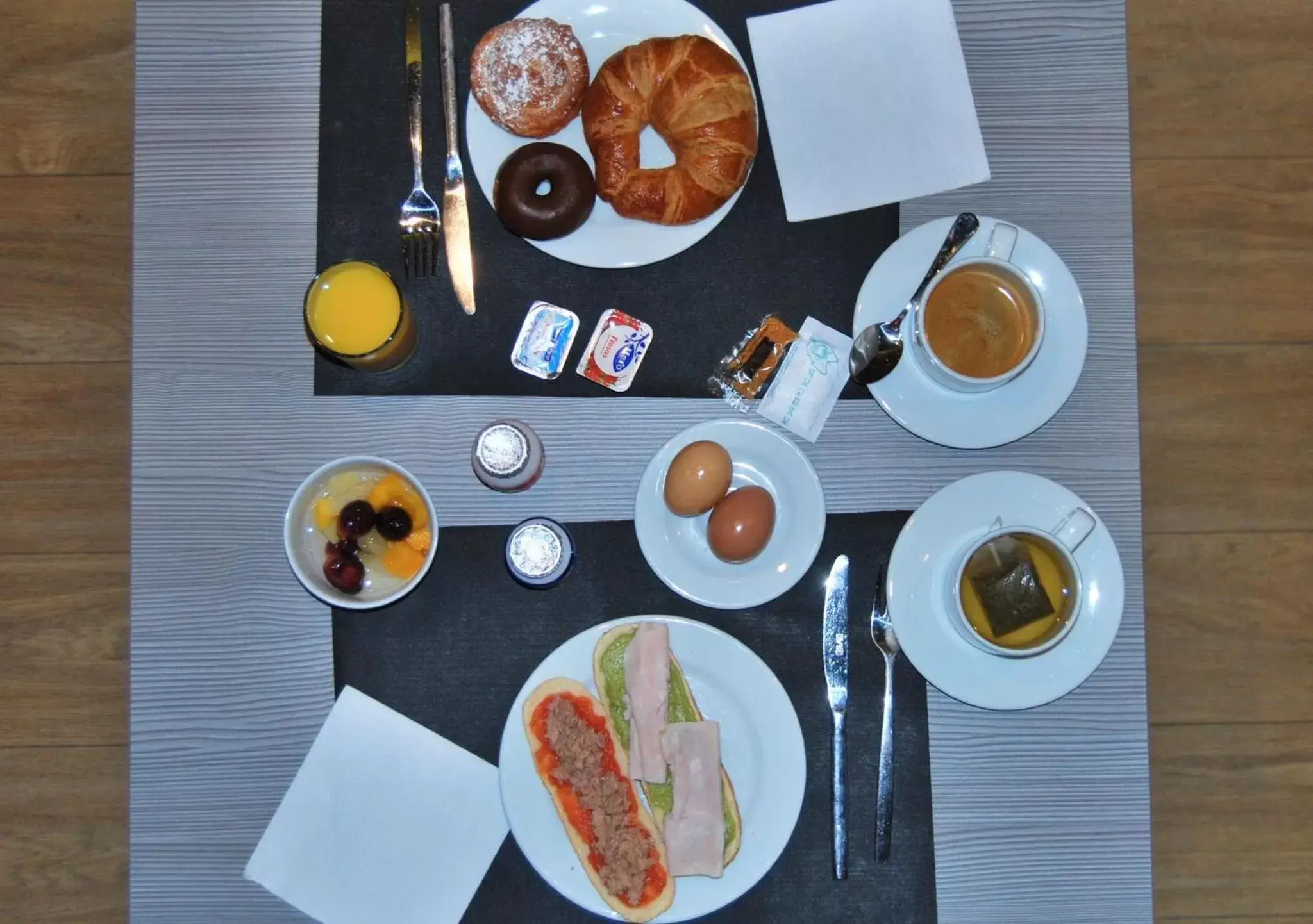 Breakfast in Estudiotel Alicante