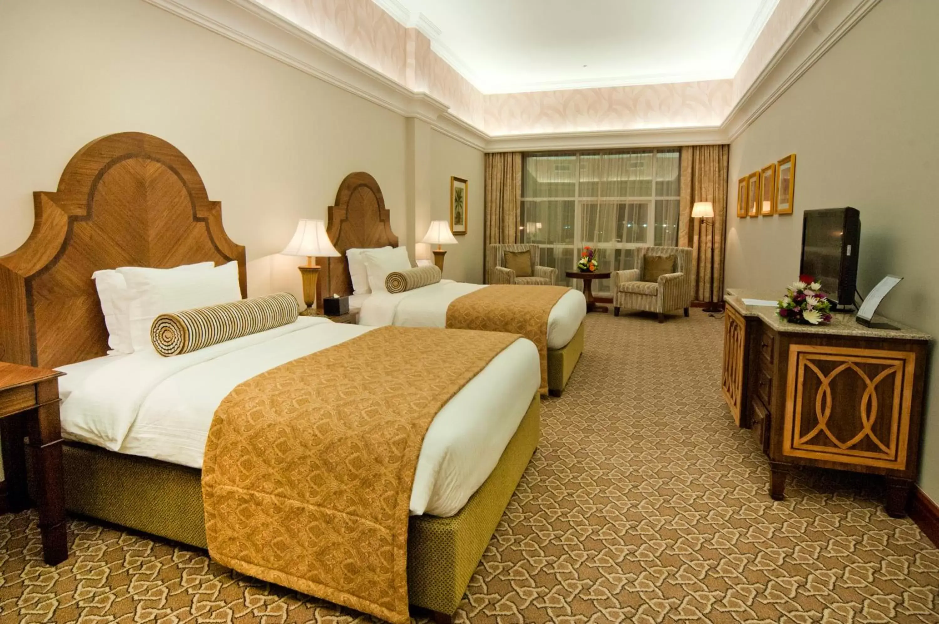 Bed in Ayla Hotel