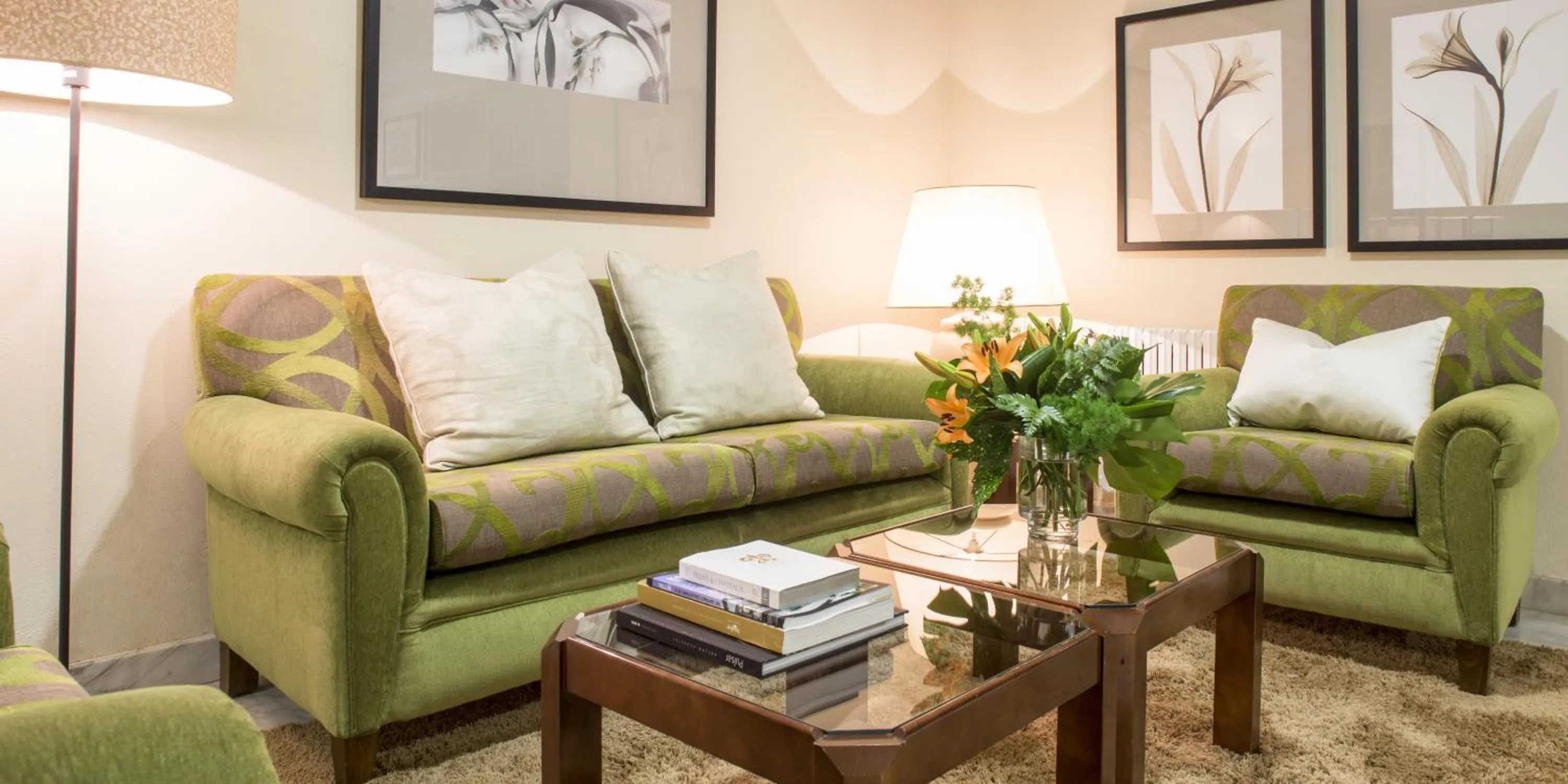 Communal lounge/ TV room in Nuevo Astur Spa