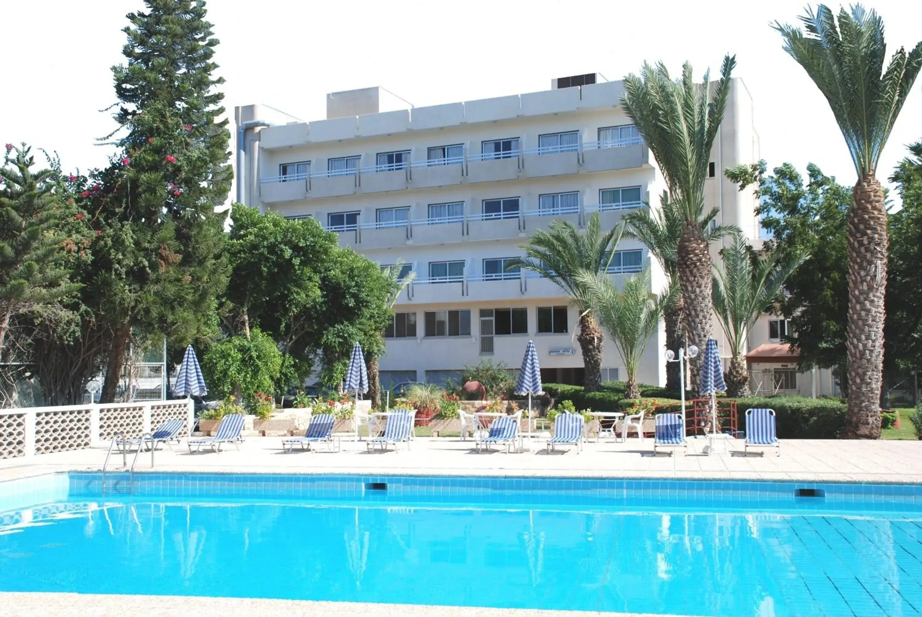 Swimming pool, Property Building in Marion Hotel