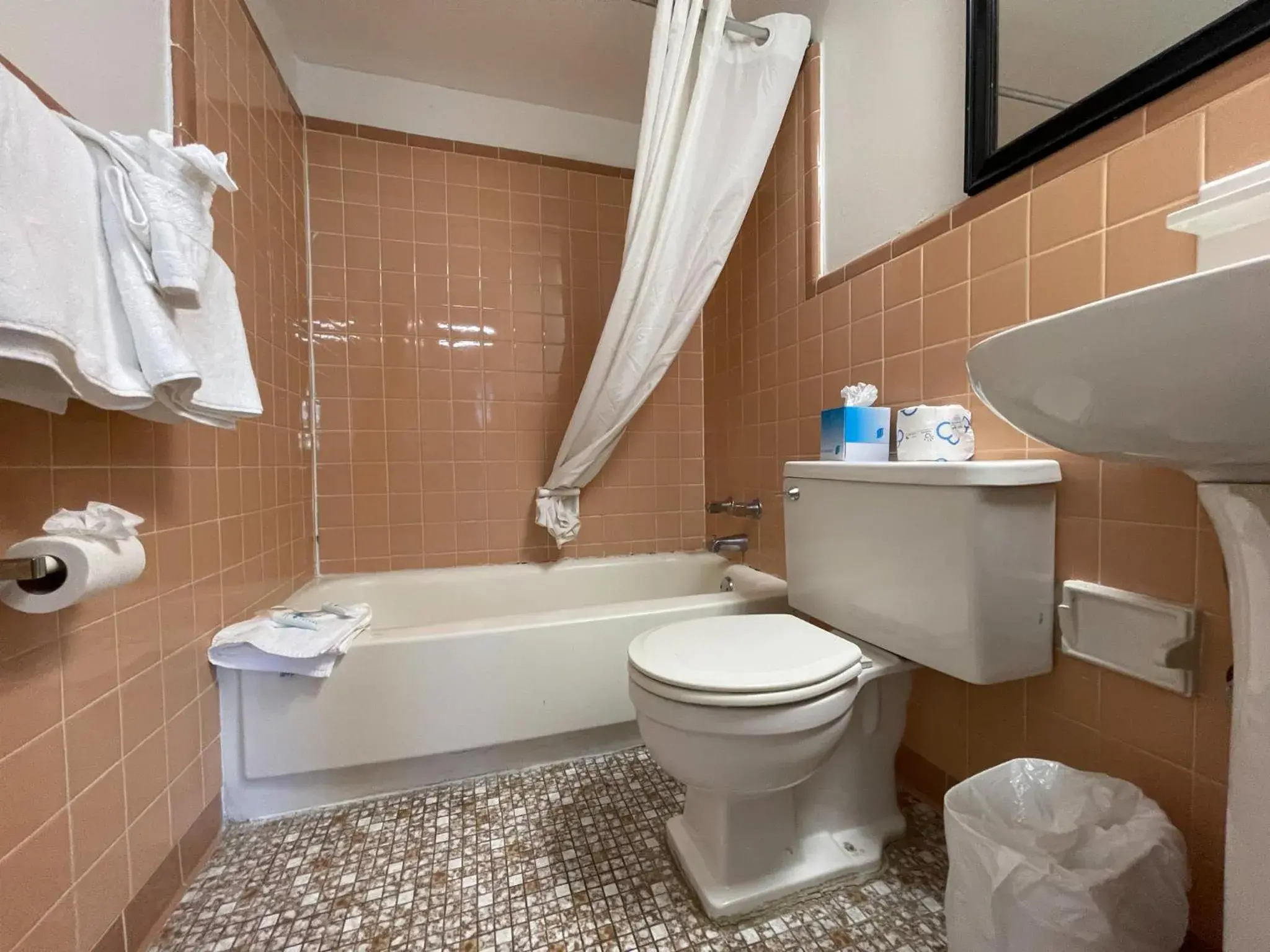 Bathroom in Polynesian Oceanfront Hotel