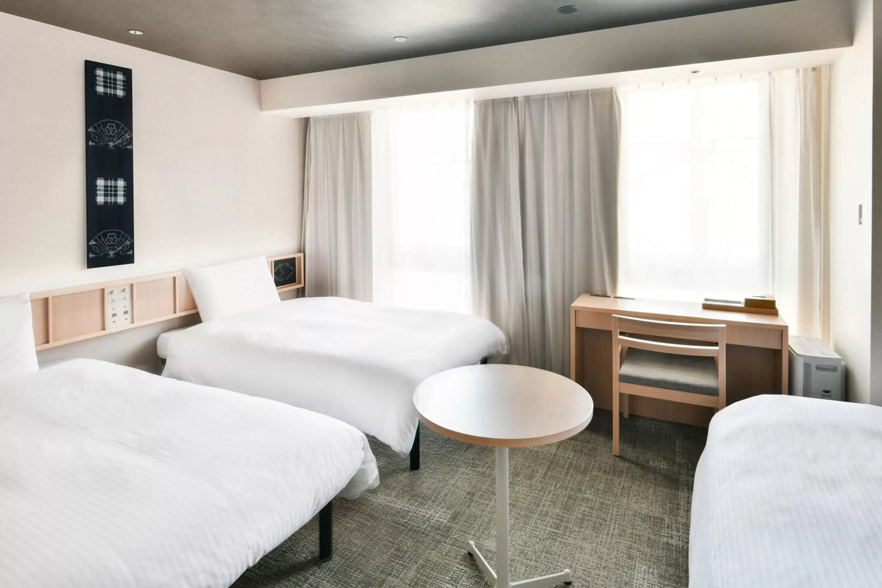 Photo of the whole room, Bed in REF Matsuyama City Station by VESSEL HOTELS