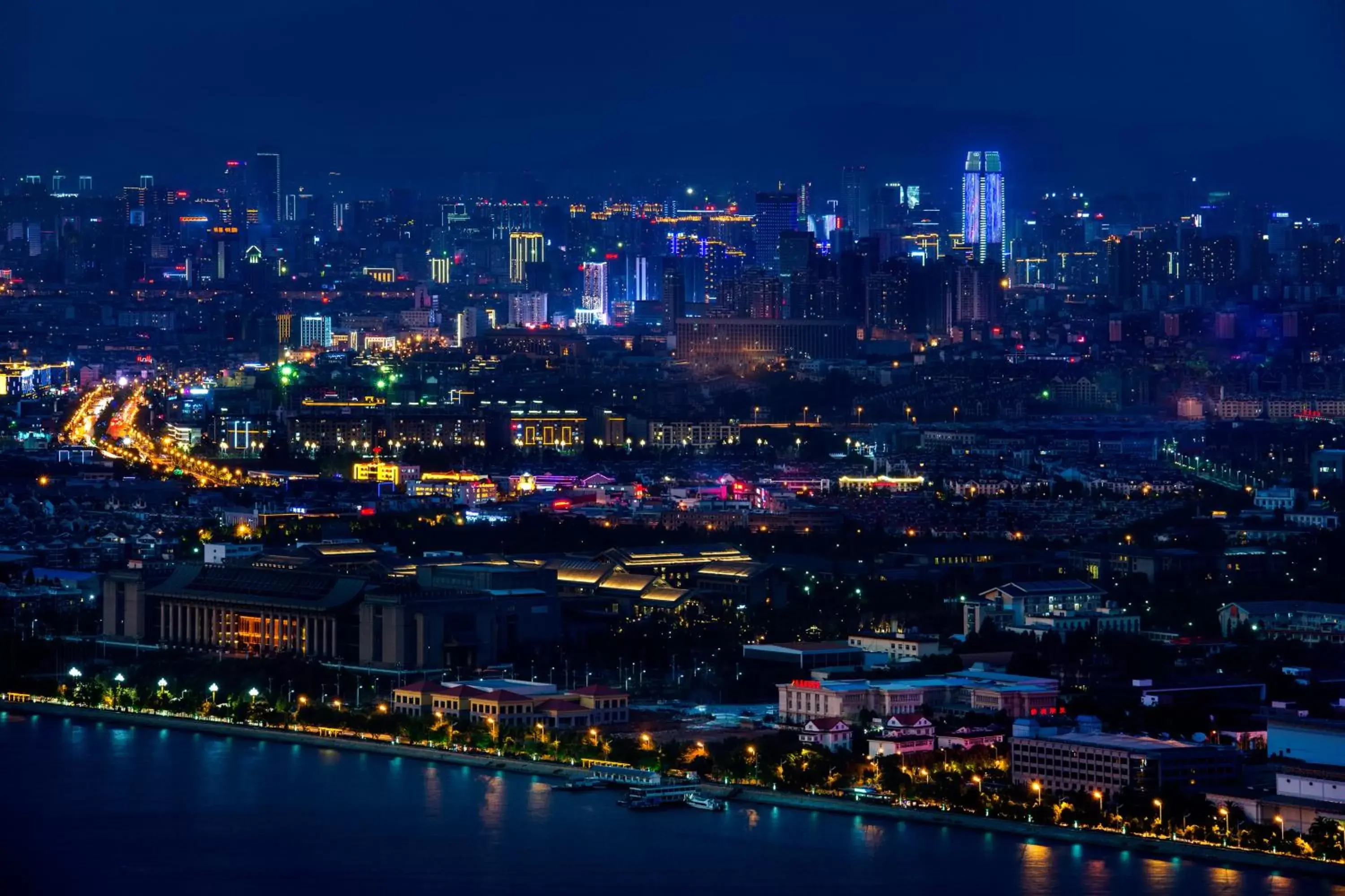 Night, Bird's-eye View in Sofitel Kunming