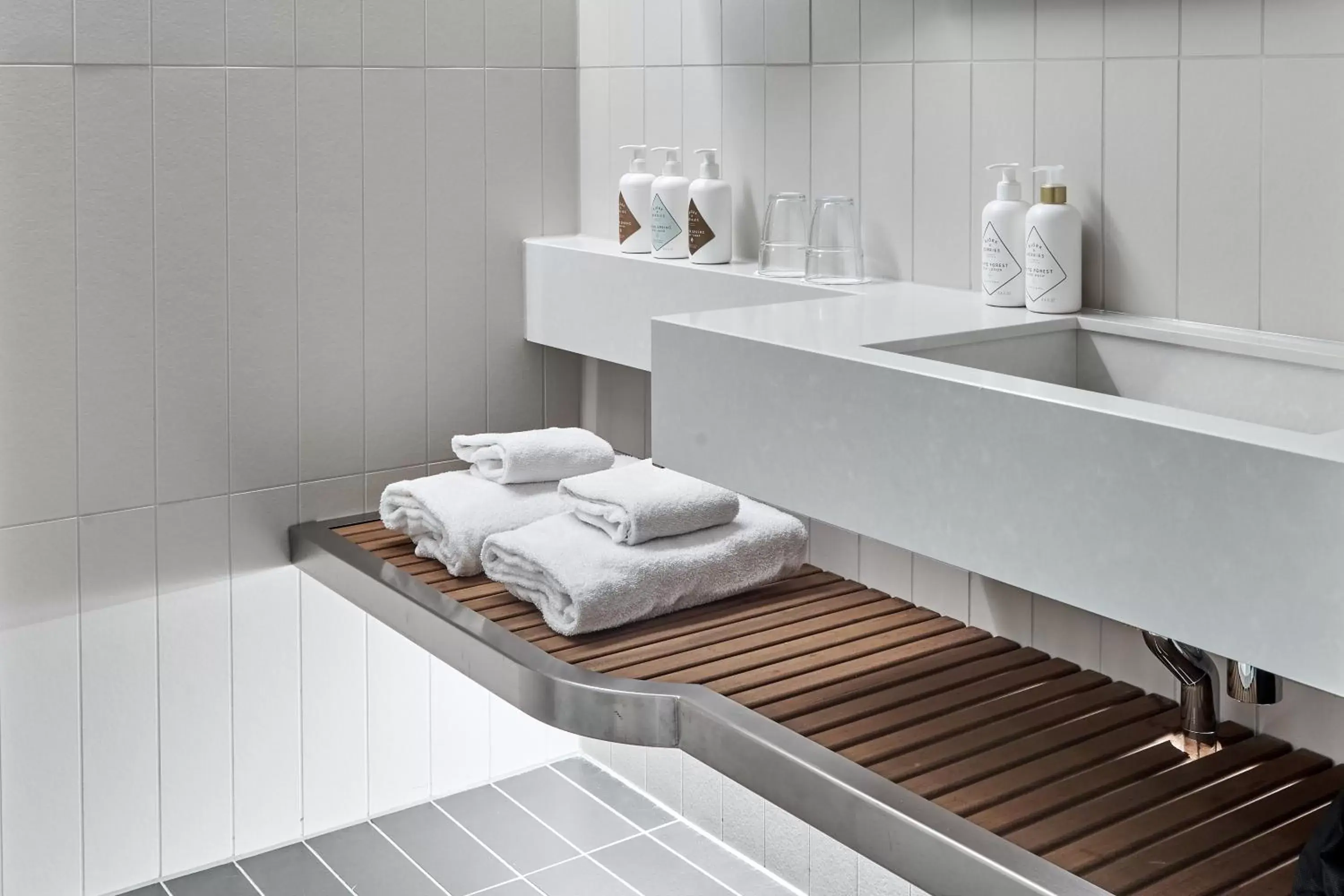 Bathroom in Nordic Light Hotel