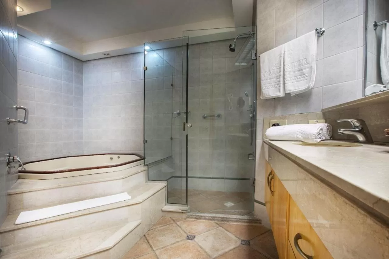 Toilet in Dall’Onder Grande Hotel Bento Gonçalves