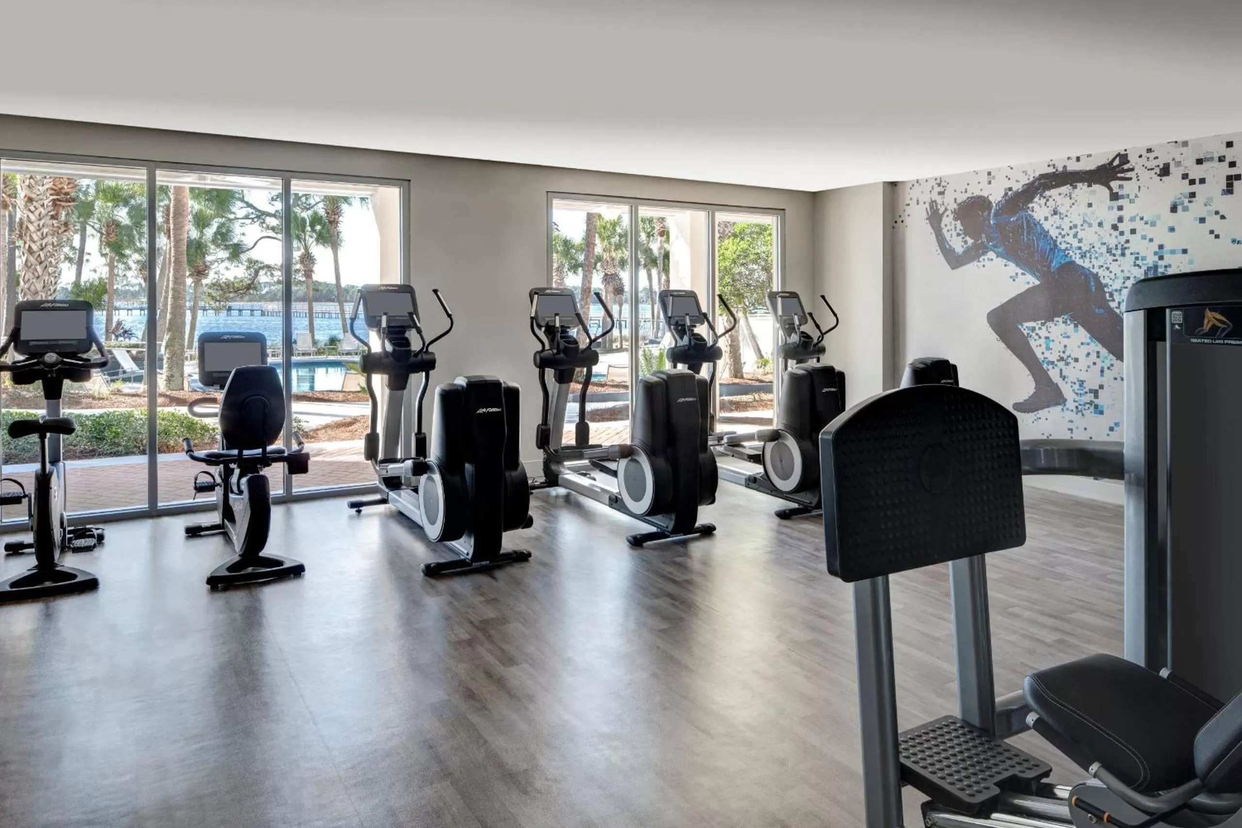 Fitness centre/facilities in Bluegreen's Bayside Resort and Spa