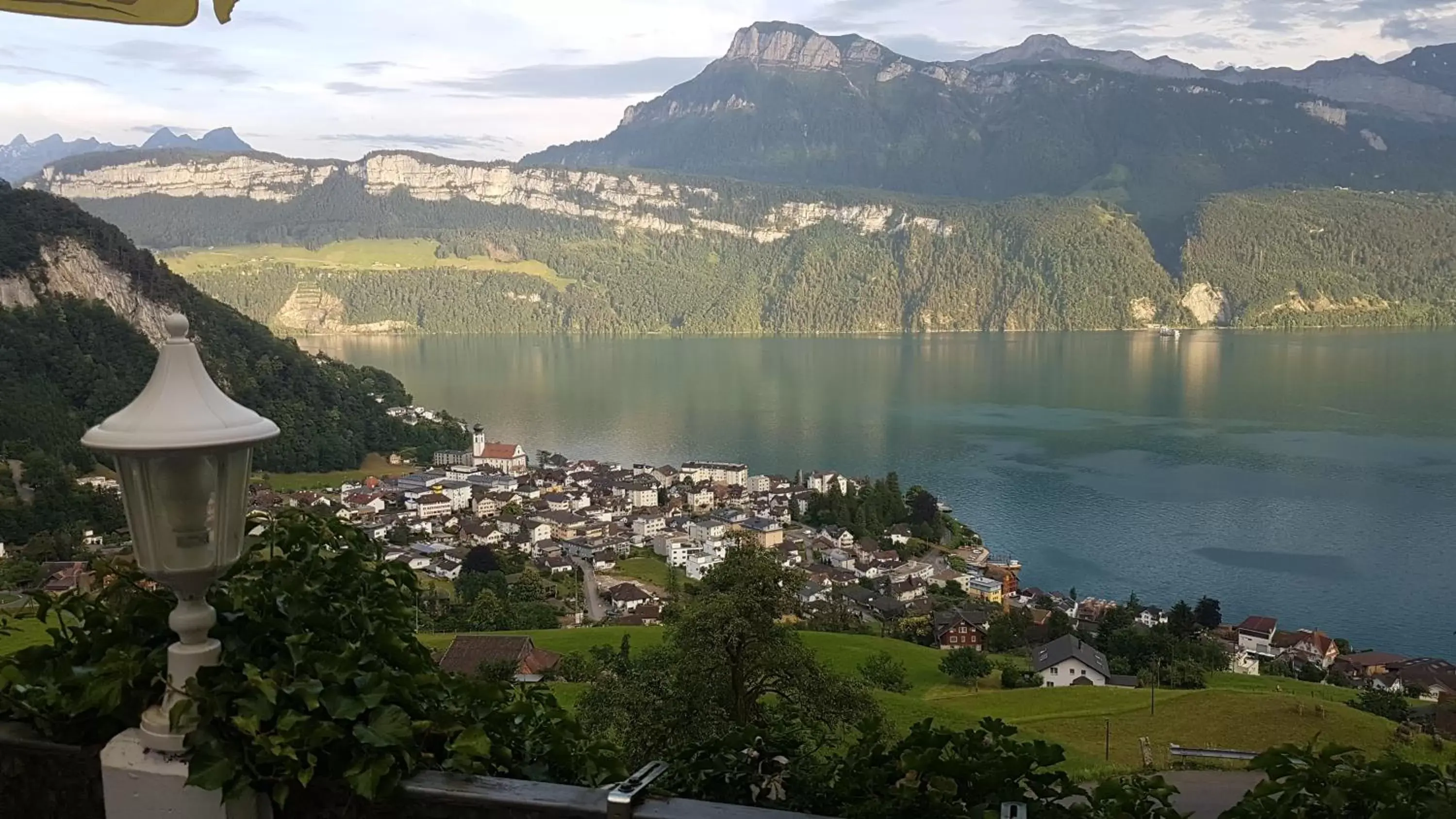 Bird's-eye View in Gasthaus Platten