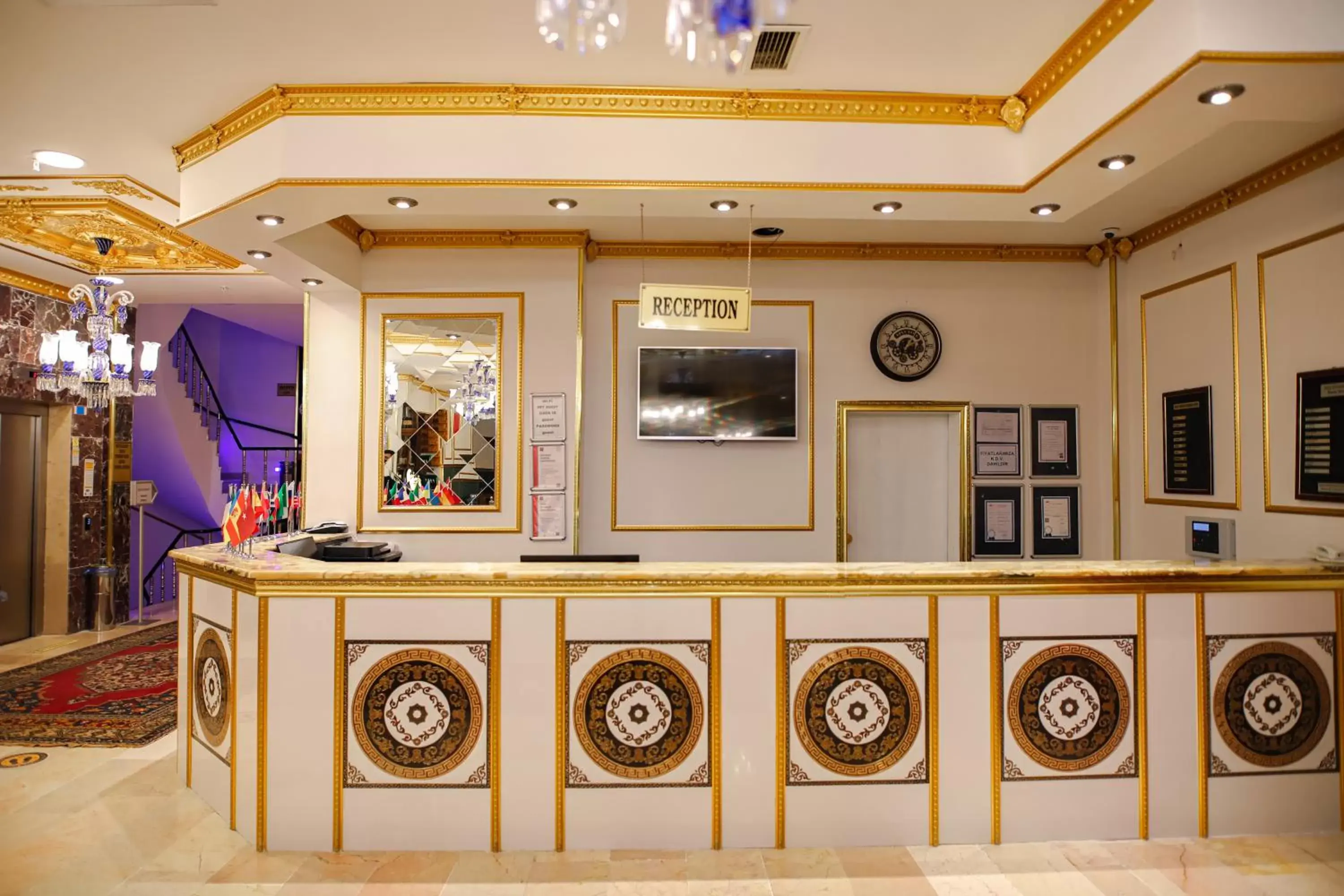 Lobby or reception in Emin Koçak Termal & Spa - Convention Center Lobby or reception in Emin Koçak Termal & Spa - Convention Center