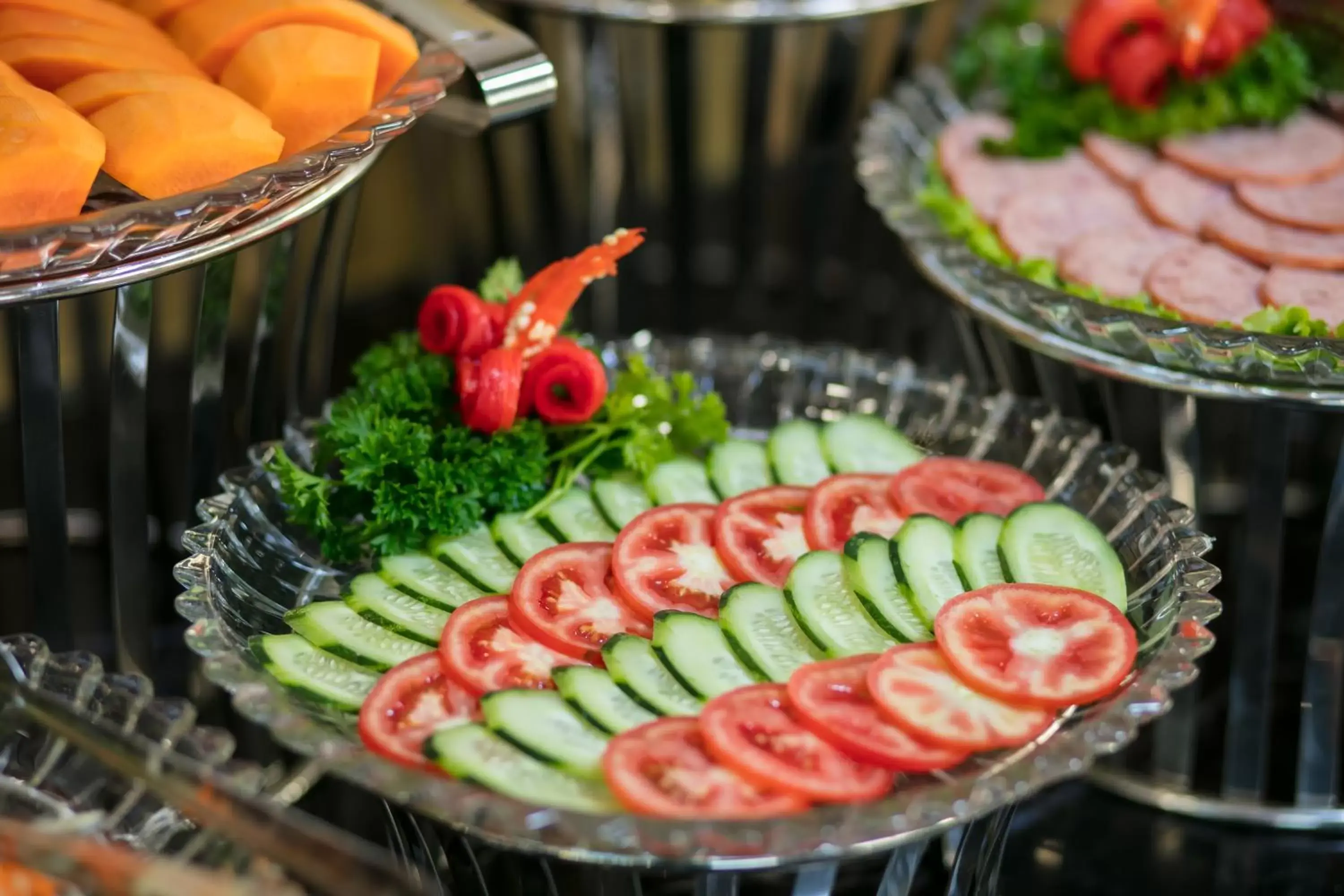 Buffet breakfast, Food in Hanoi L'Heritage Diamond Hotel & Spa