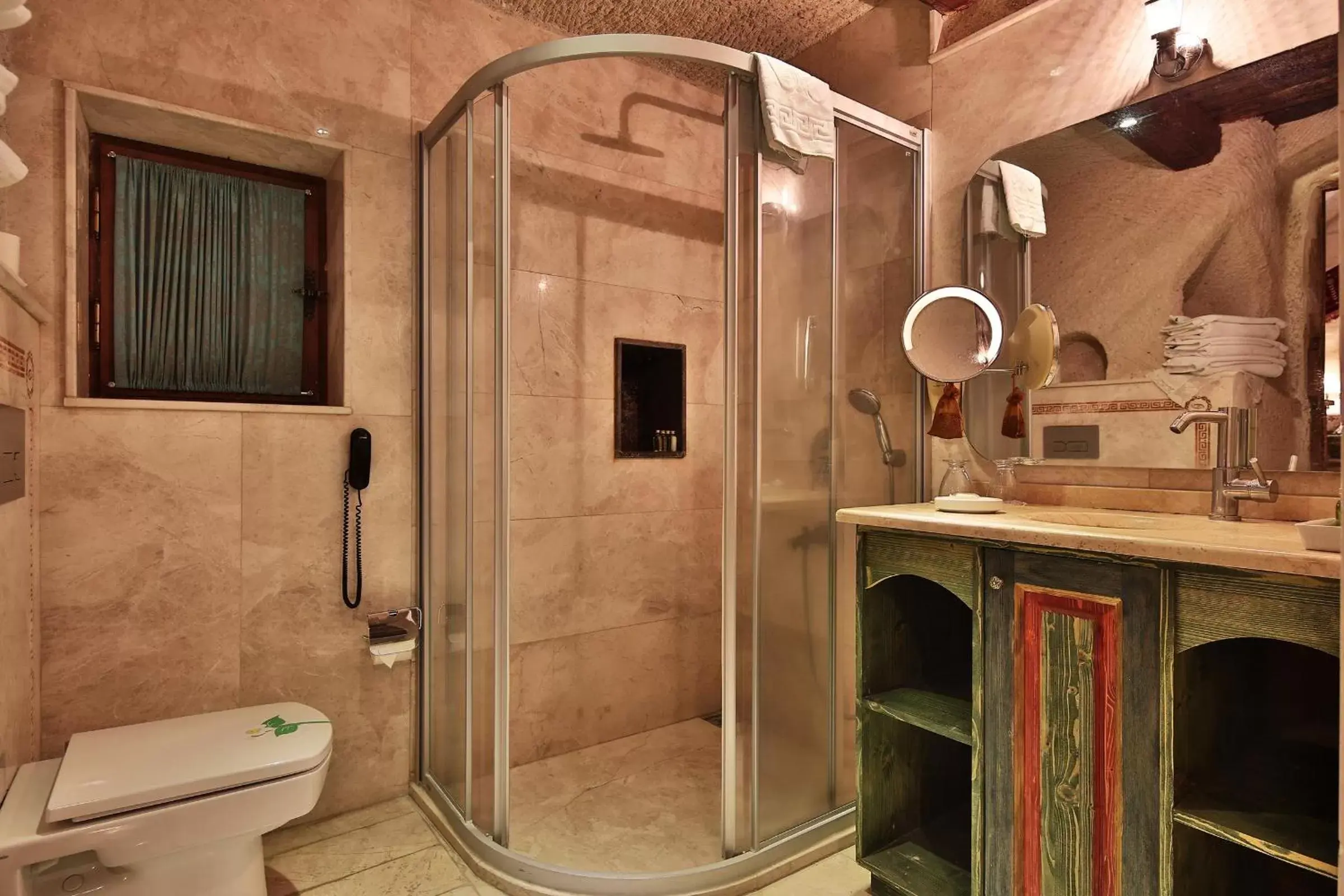 Shower, Bathroom in Cappadocia Cave Suites