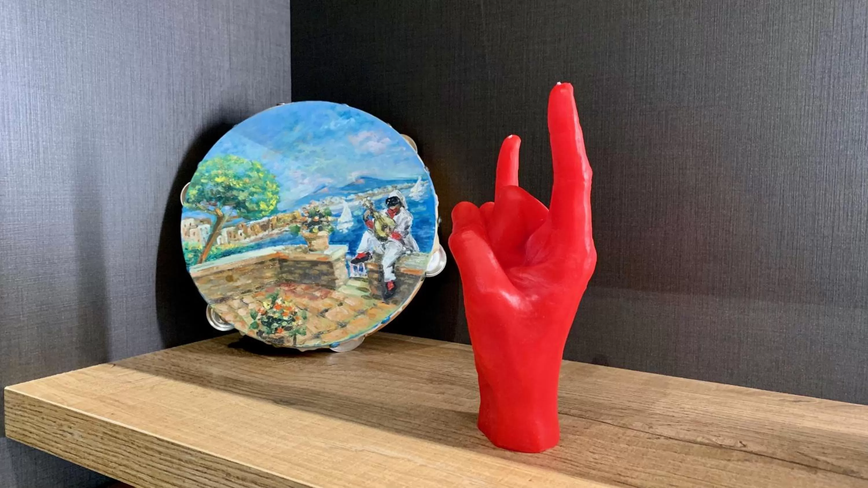 Decorative detail in B&B Casa Rubino