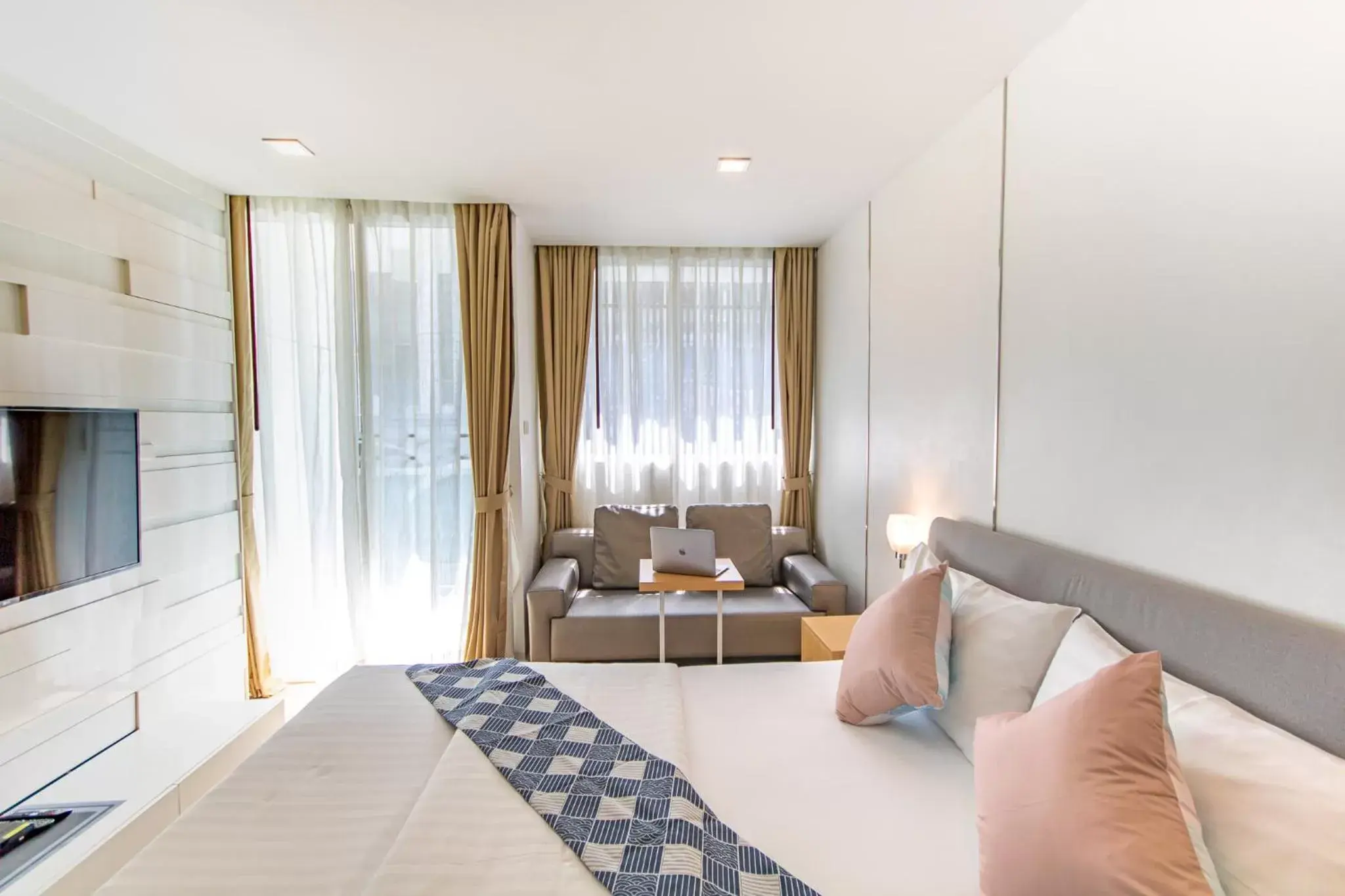 Bed in United Residence Ekamai Bangkok Bed in United Residence Ekamai Bangkok