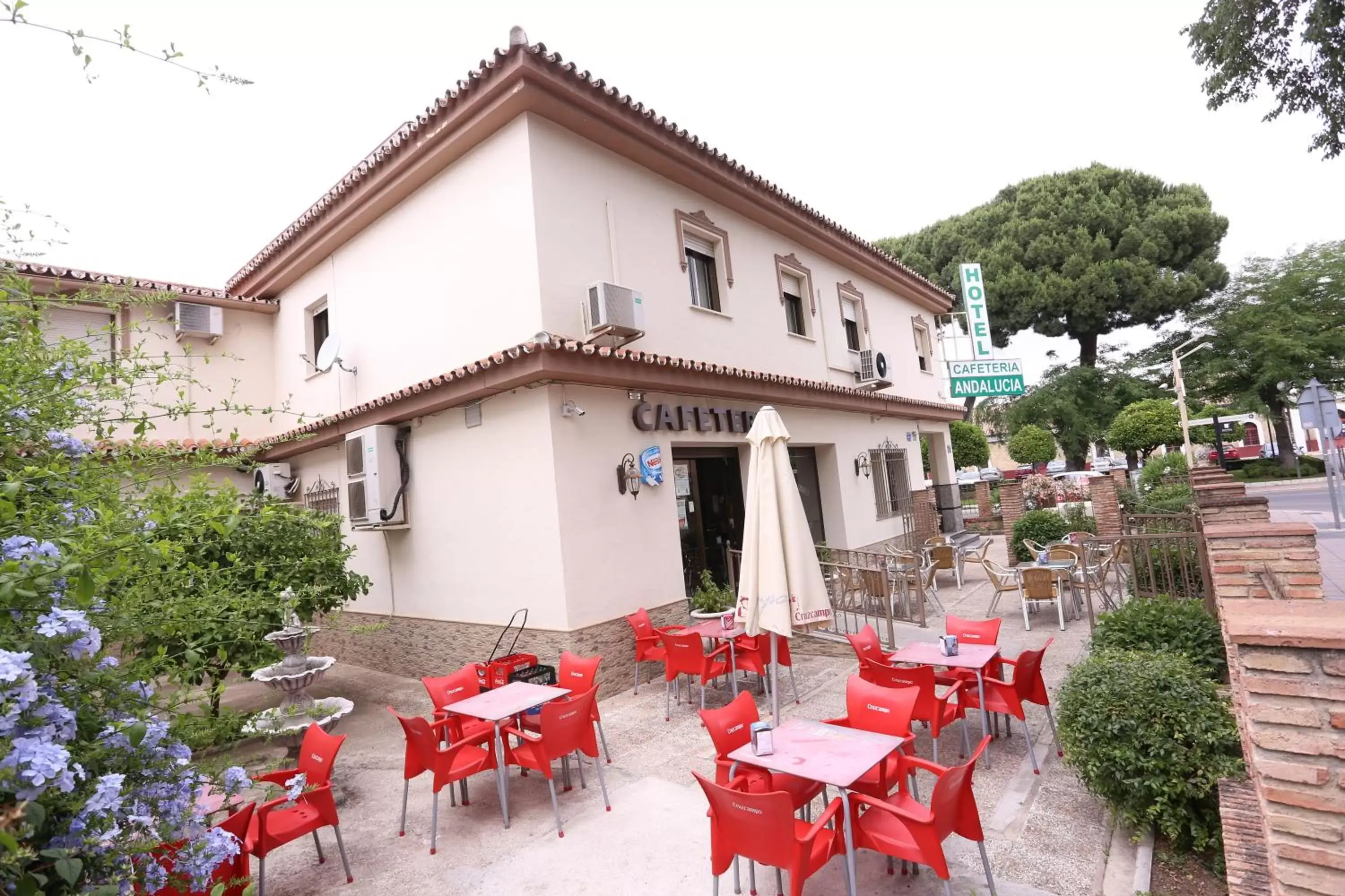 Garden, Restaurant/Places to Eat in Hotel Andalucia