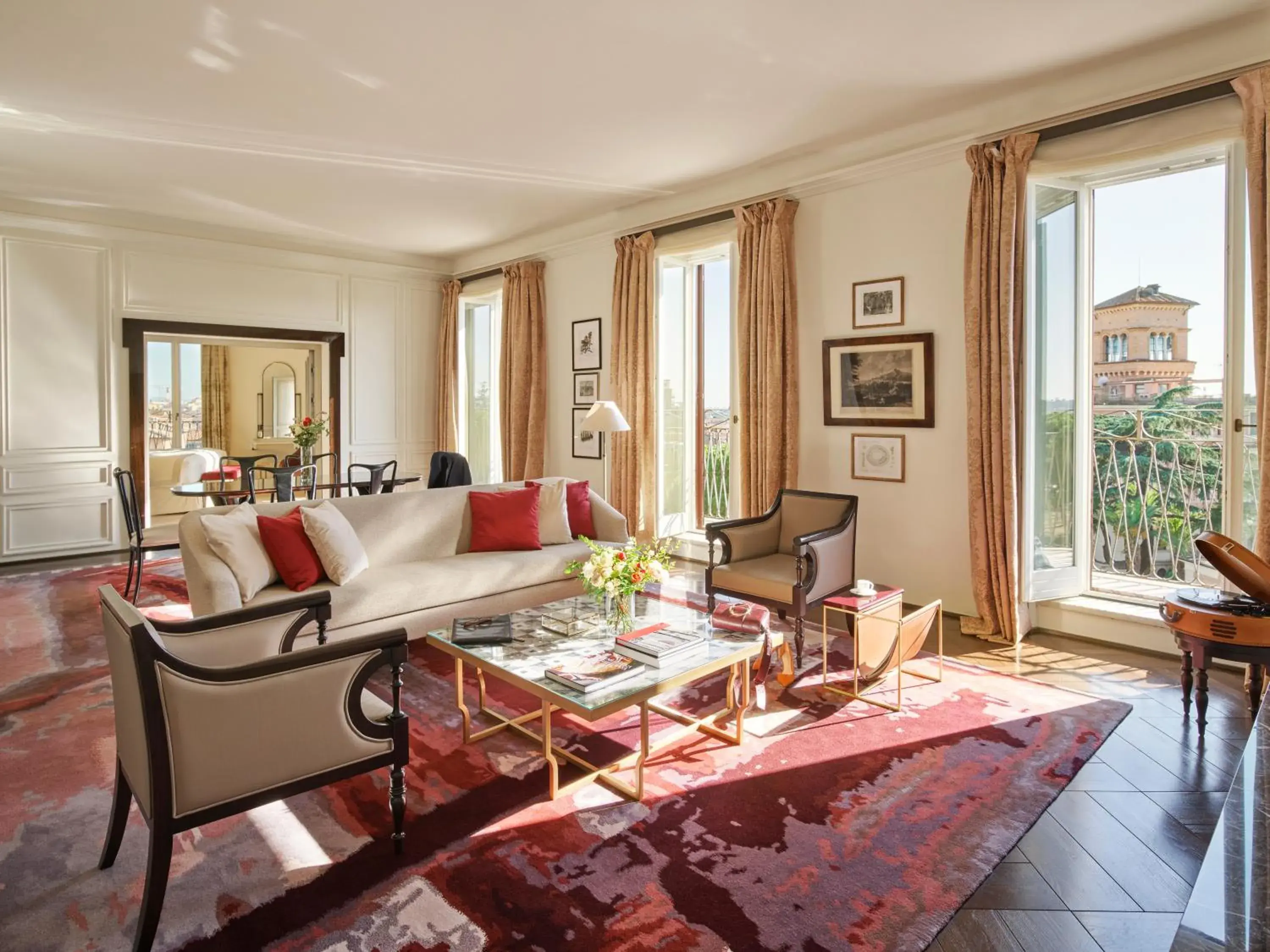 Living room in Hotel Eden - Dorchester Collection