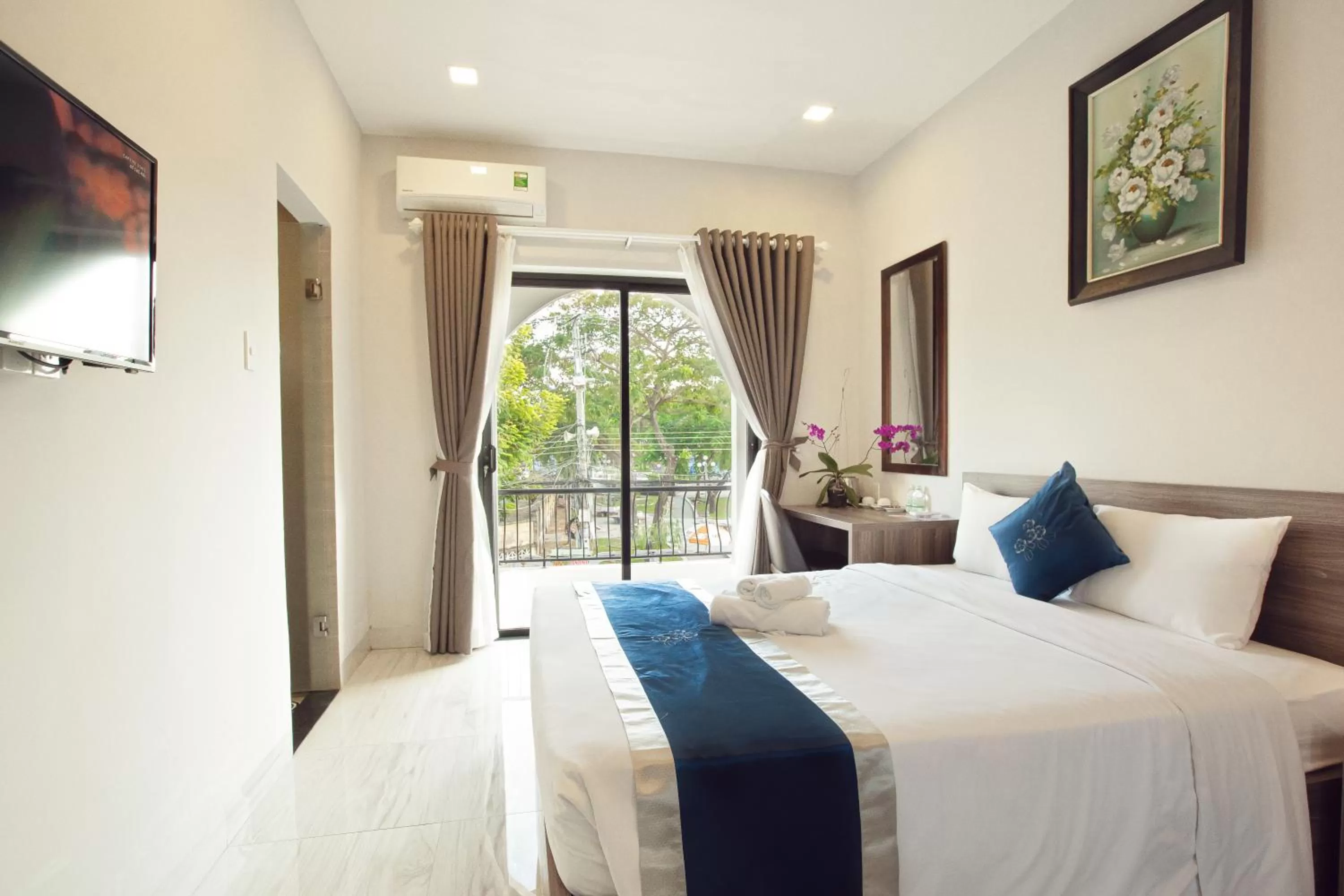 Bed in La Paloma Villa