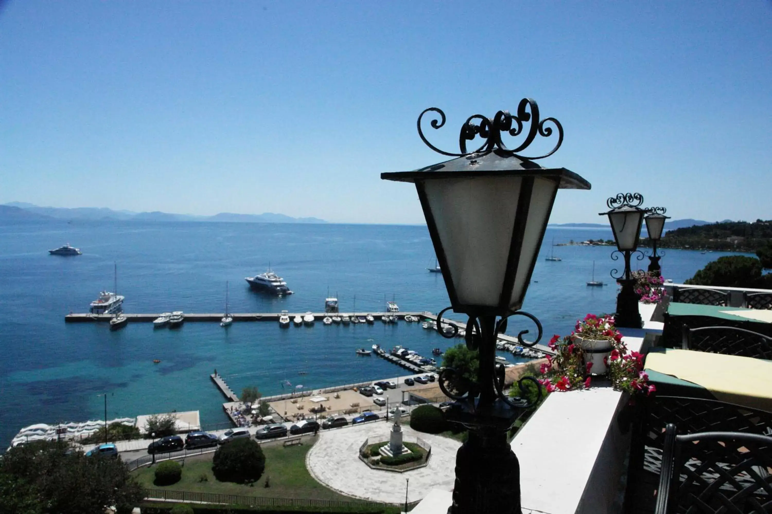 Balcony/Terrace, Sea View in Cavalieri Hotel
