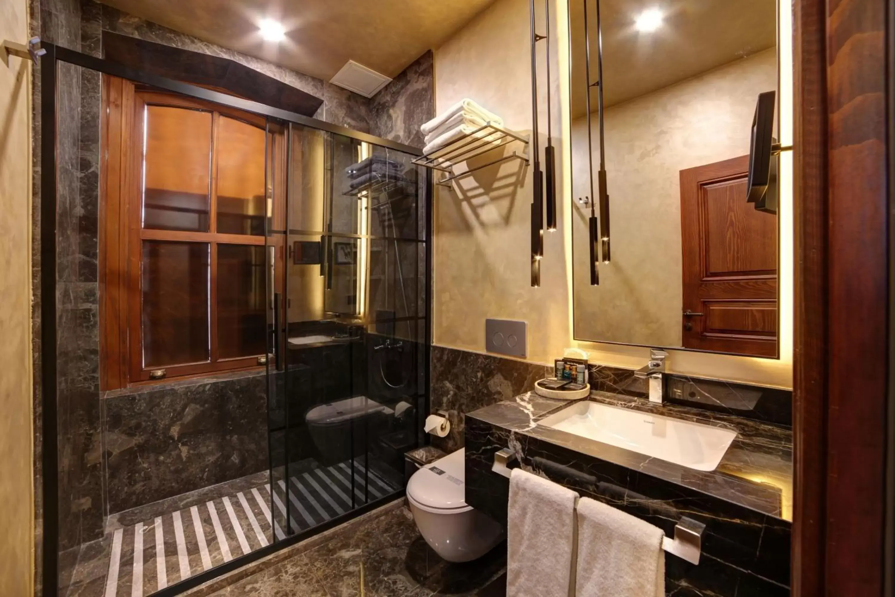 Bedroom, Bathroom in DeCamondo Galata, a Tribute Portfolio Hotel