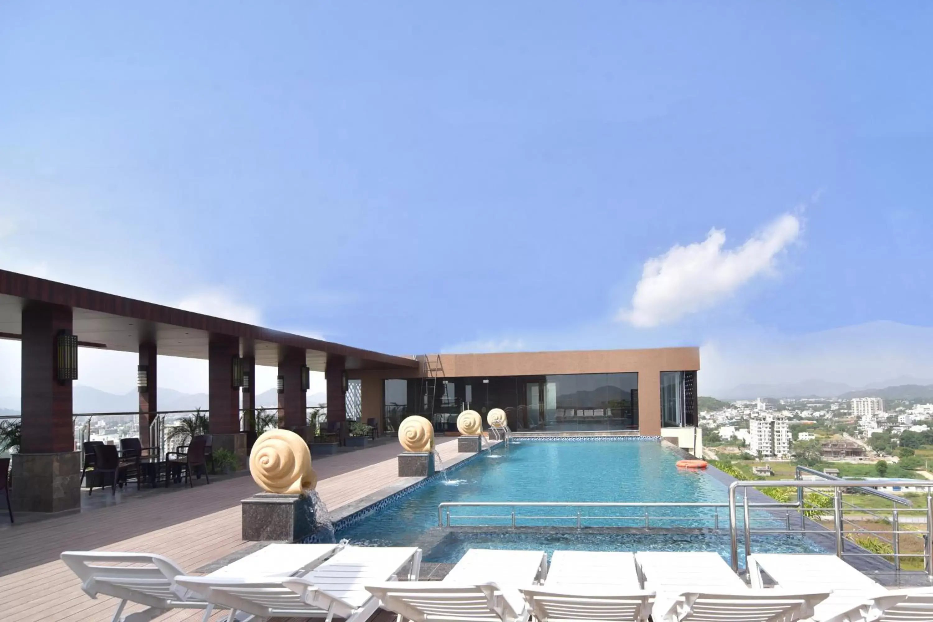 City view, Swimming Pool in Howard Johnson by Wyndham Udaipur Roop Nagar