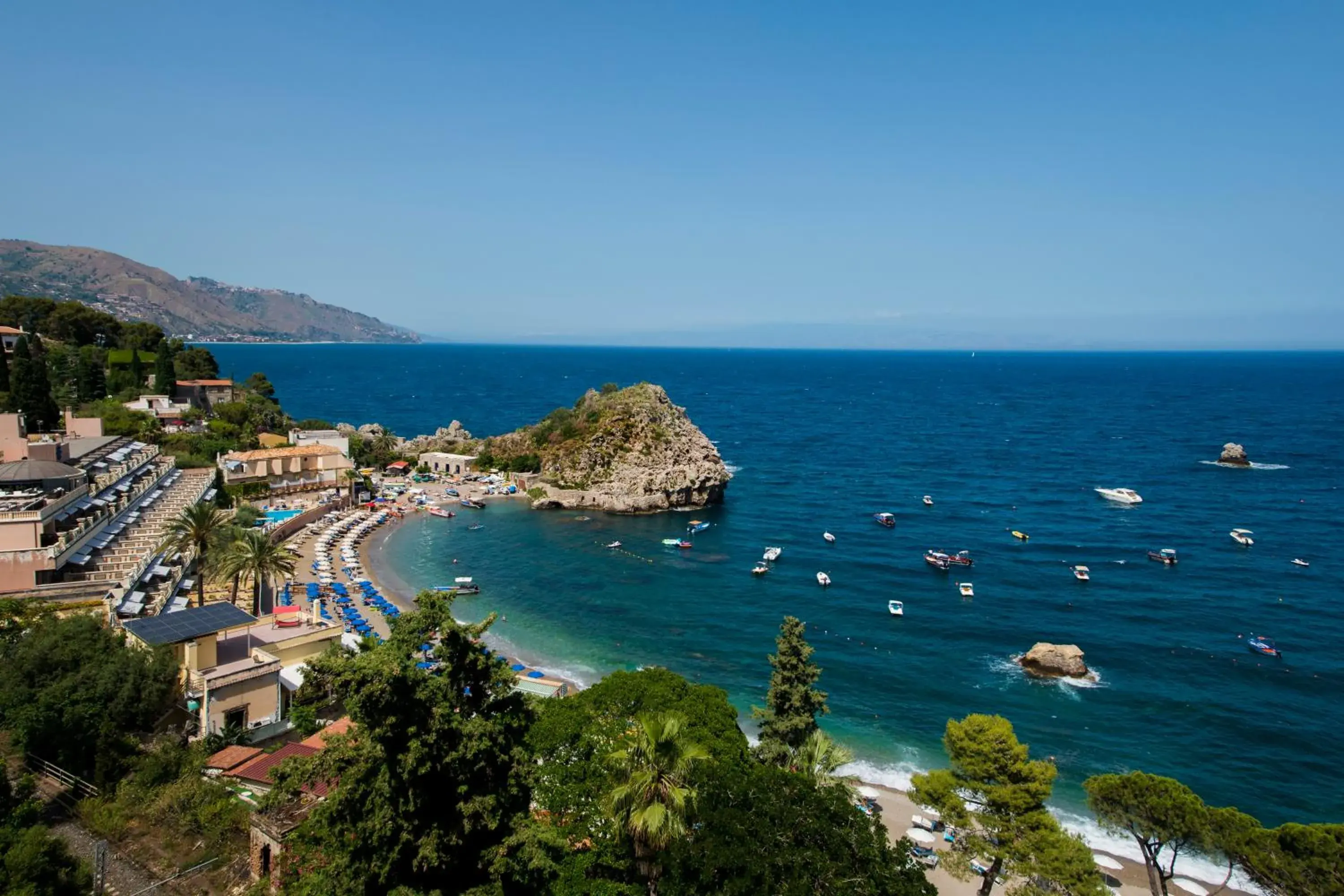 Sea view, Bird's-eye View in Jonic Hotel Mazzarò