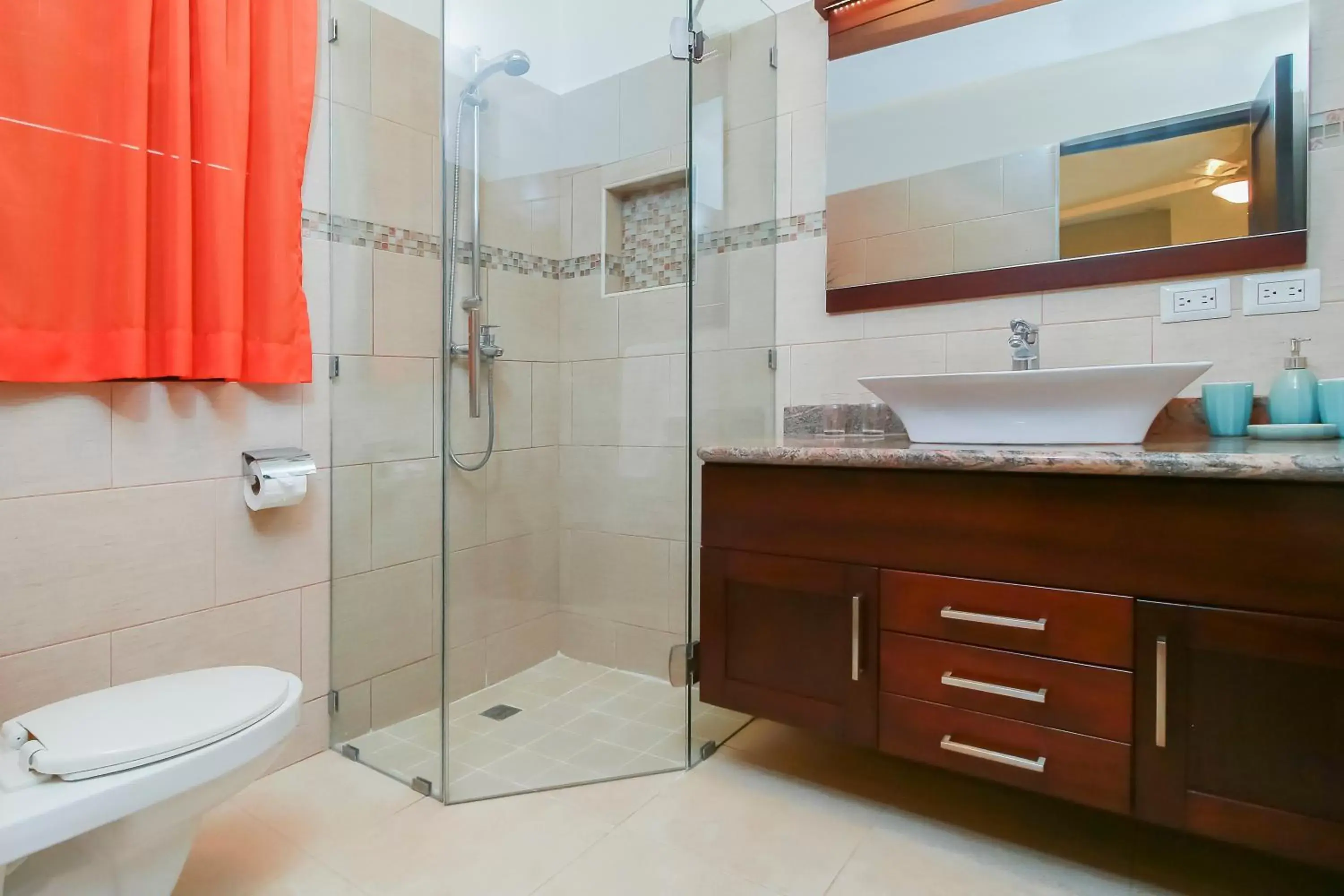 Bathroom in Cabarete Palm Beach Condos