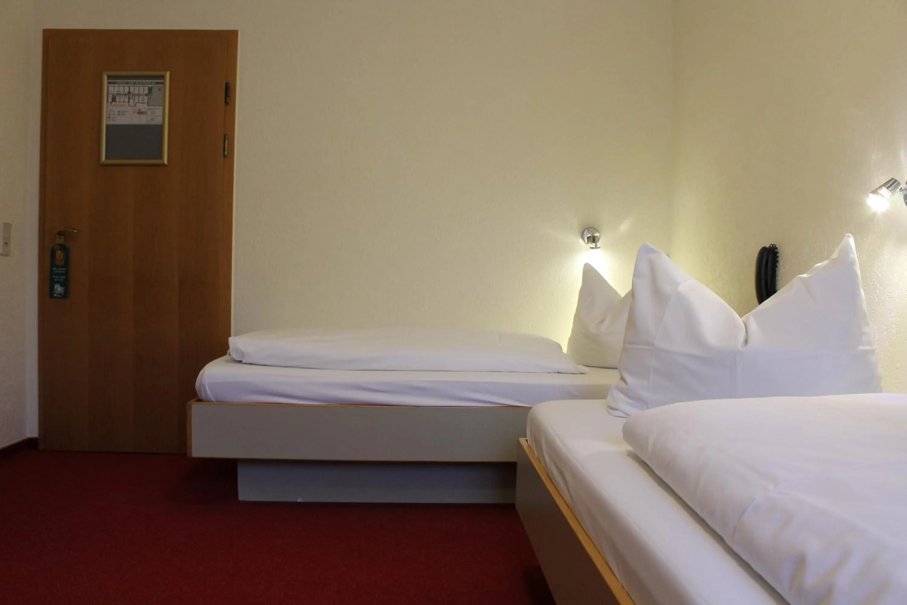 Bed in Hotel Scholz