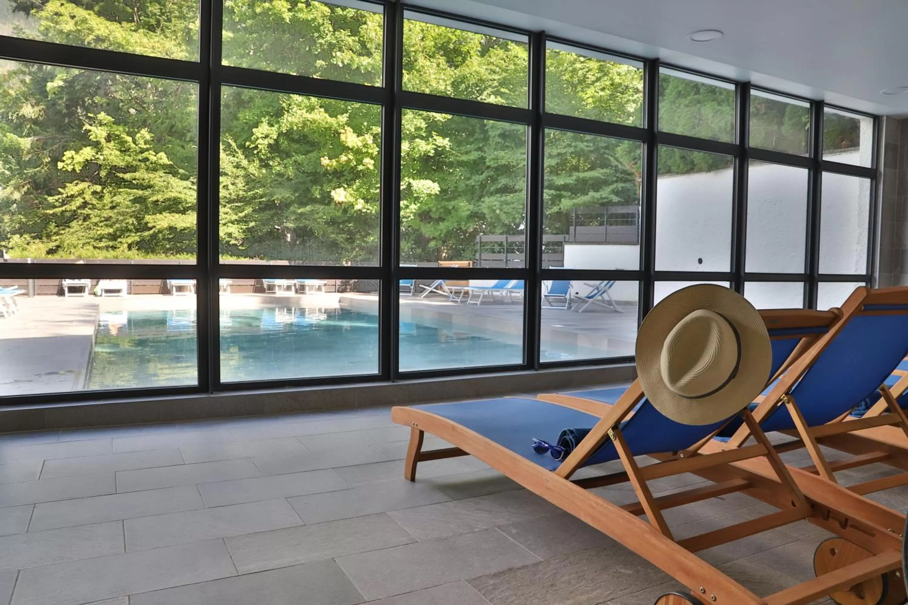 Swimming pool in SOWELL HOTELS Mont Blanc et SPA