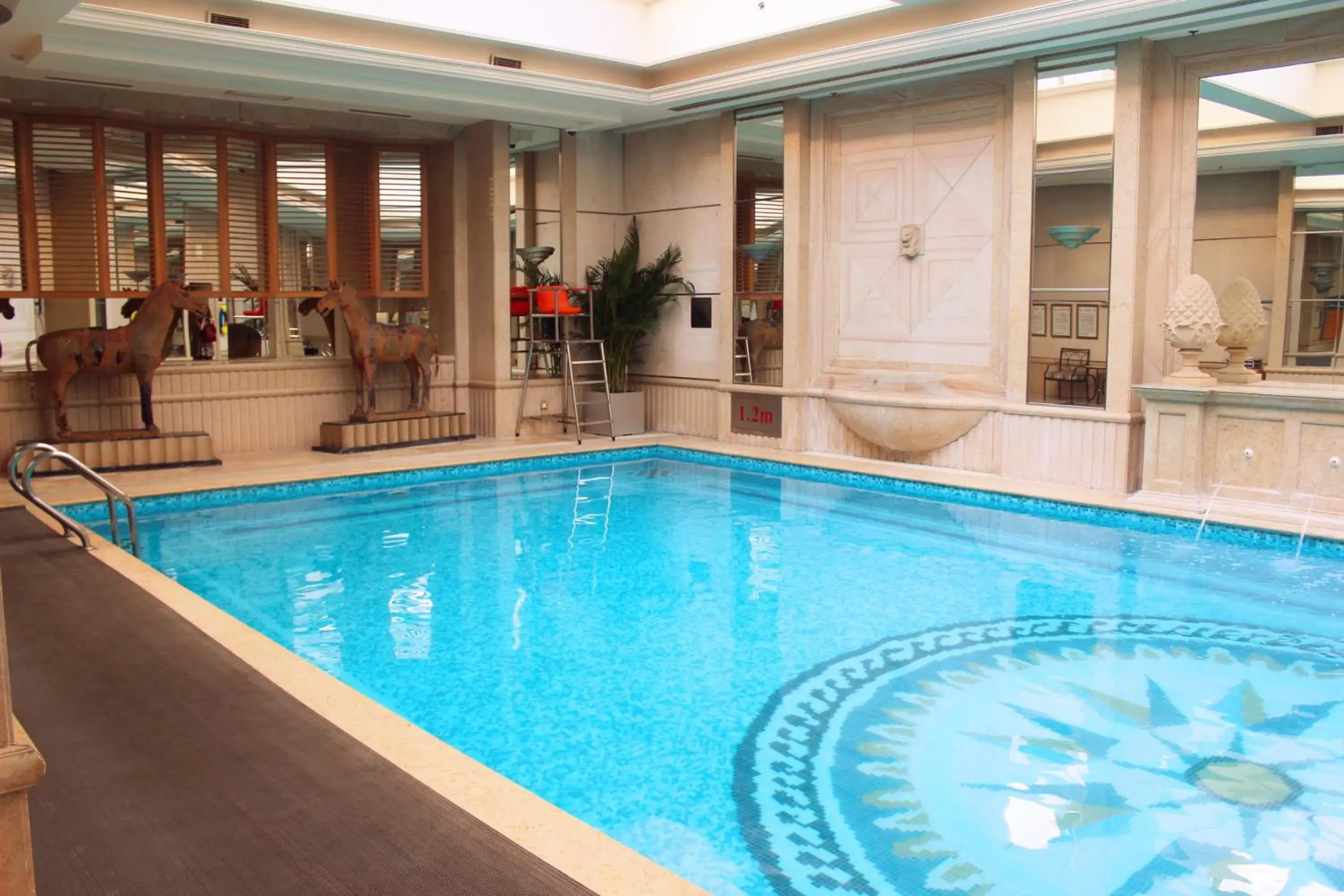 Swimming Pool in Air China Boyue Beijing Hotel