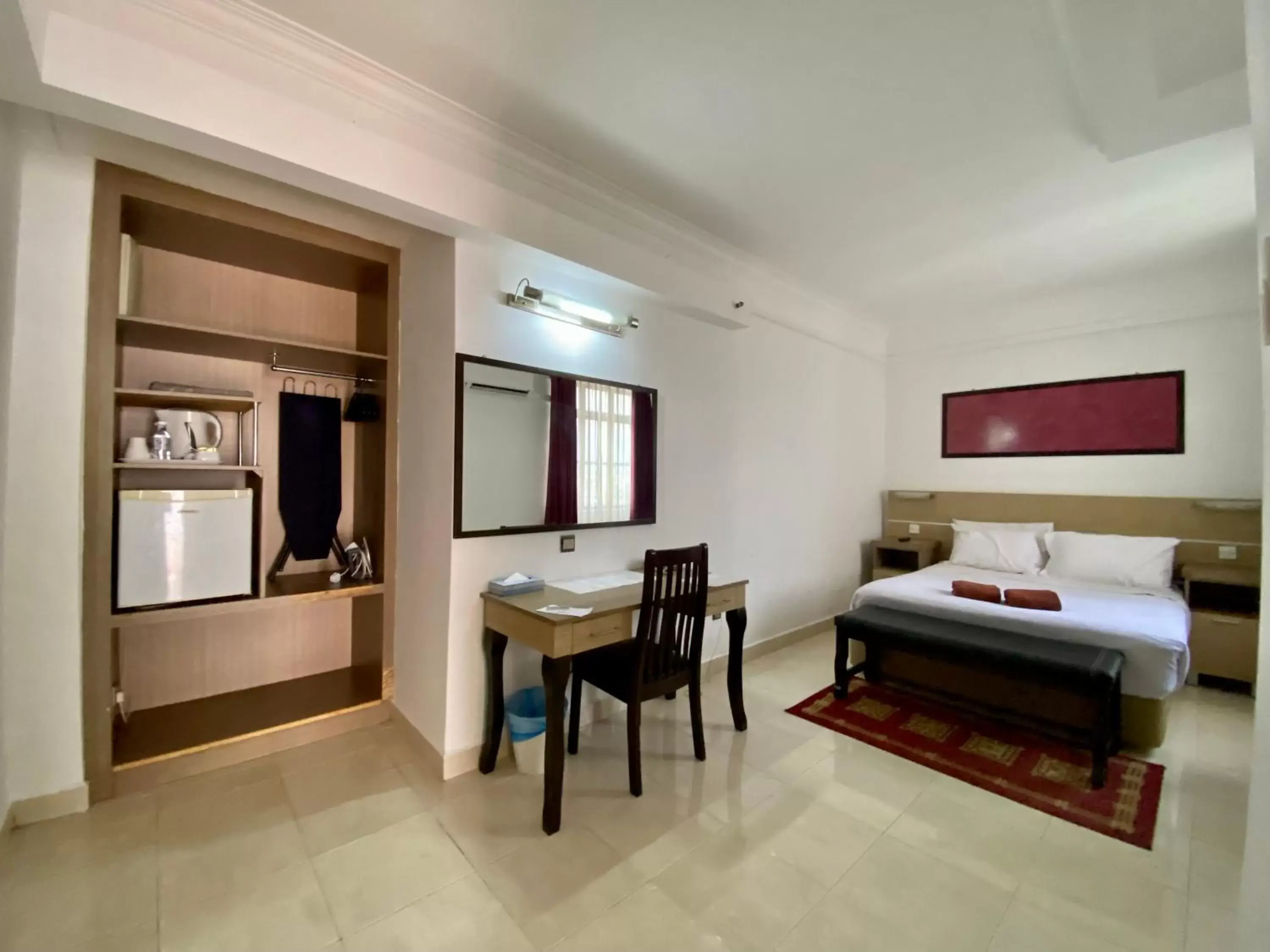 Bed in Sumai Hotel Apartment Bed in Sumai Hotel Apartment