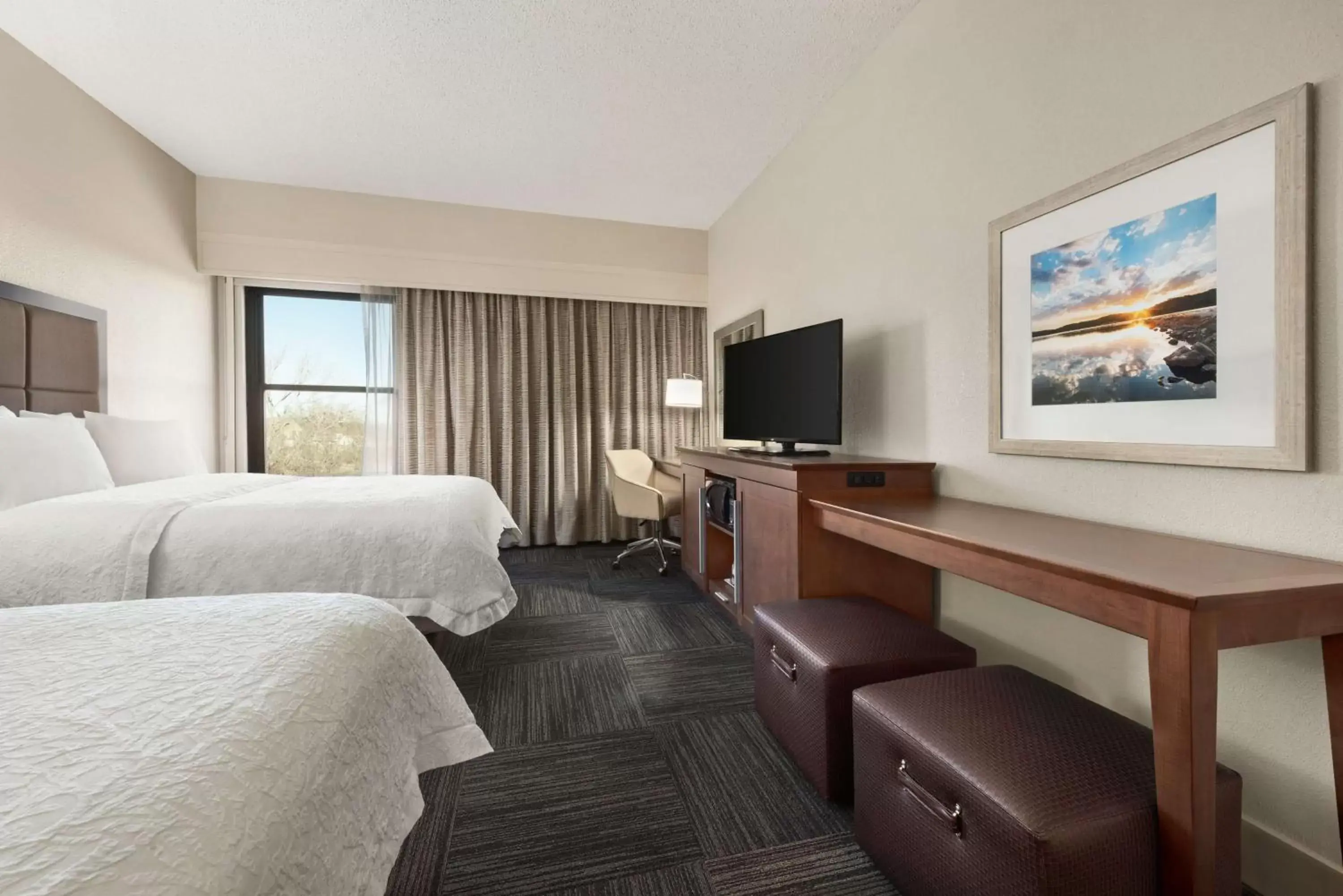 Room with Two Queen Beds - Non-Smoking in Hampton Inn Lawrence Room with Two Queen Beds - Non-Smoking in Hampton Inn Lawrence