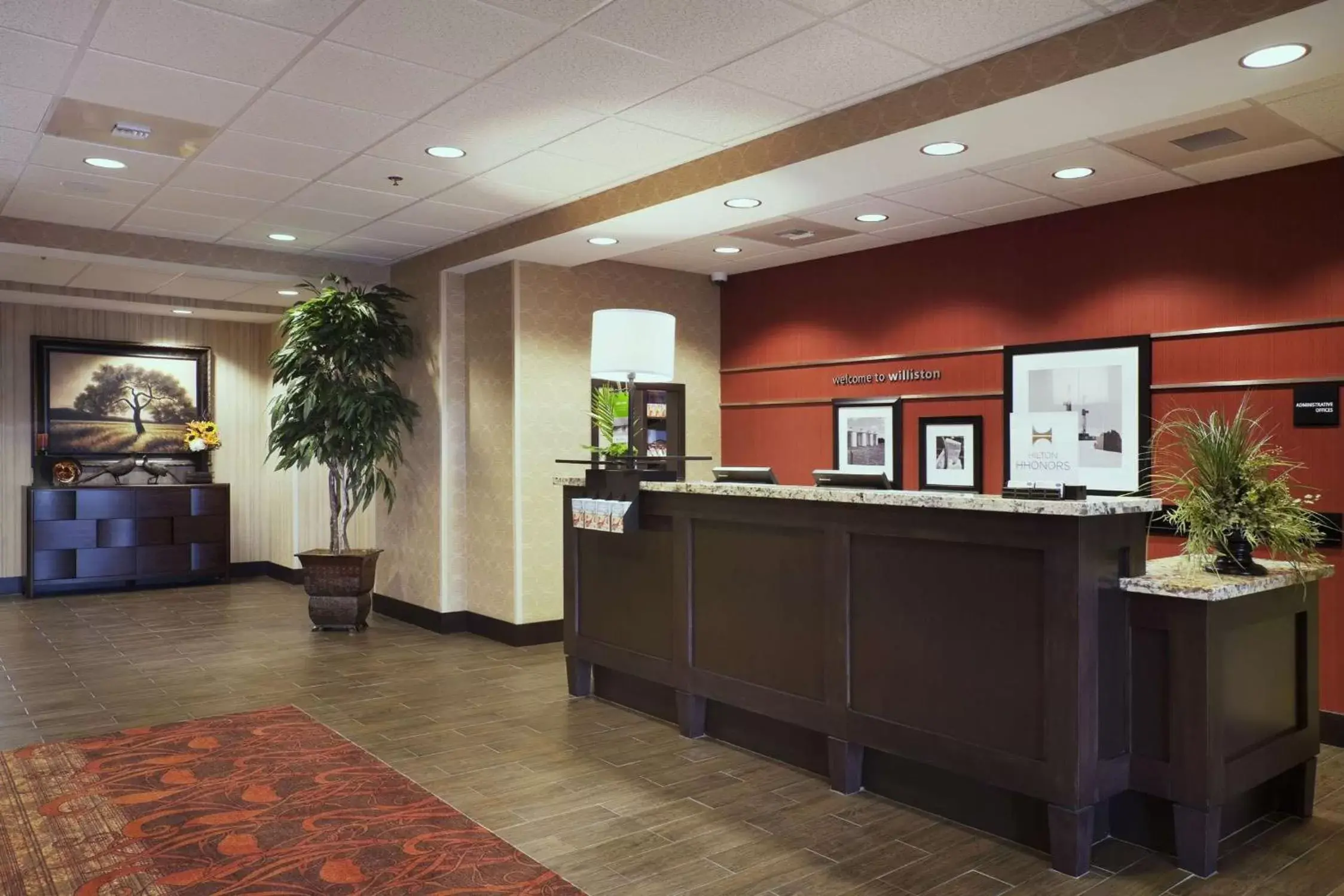 Lobby or reception, Lobby/Reception in Hampton Inn & Suites Williston