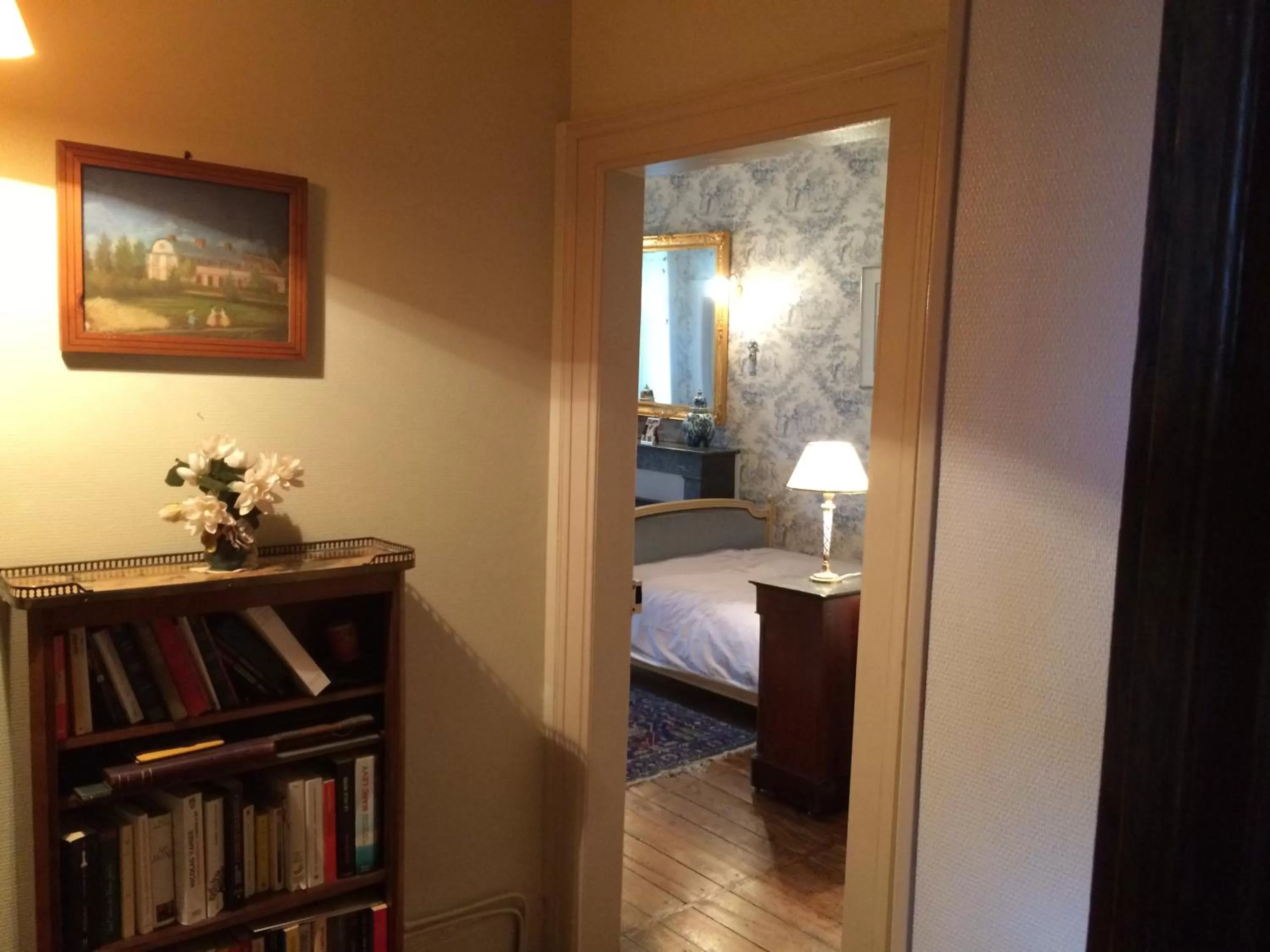 Bed in Château de la Chabroulie