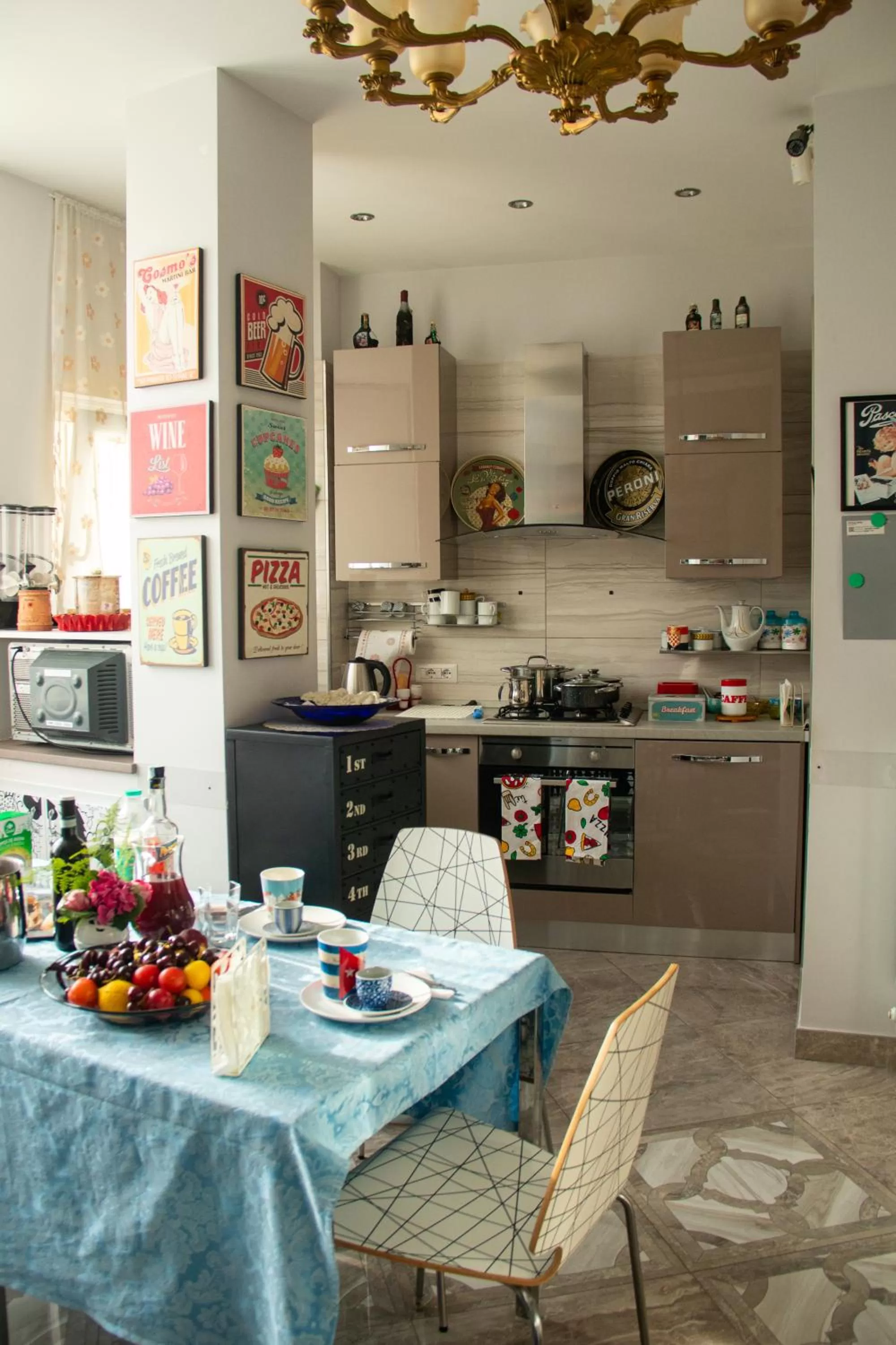 Kitchen or kitchenette in Nido Dei Gabbiani