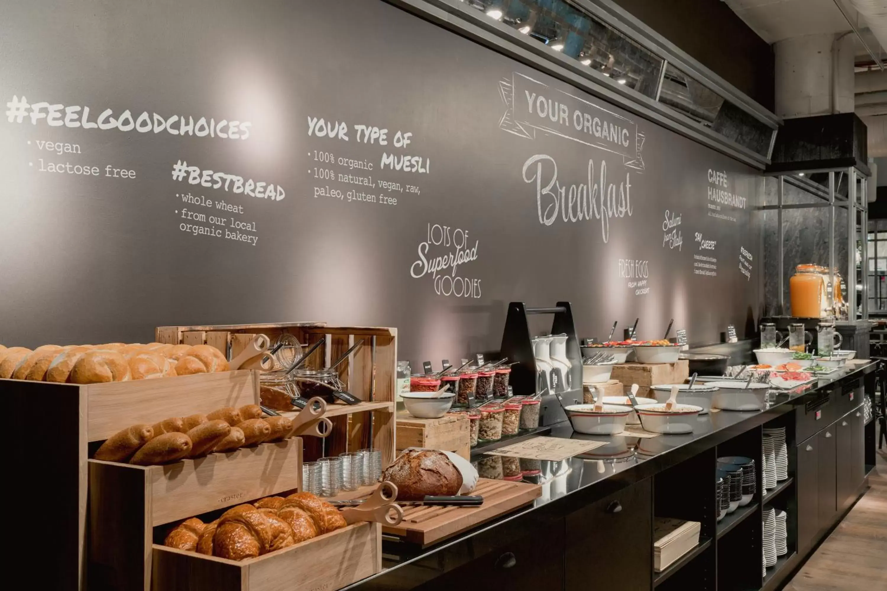 Continental breakfast, Food in Ruby Coco Hotel Dusseldorf