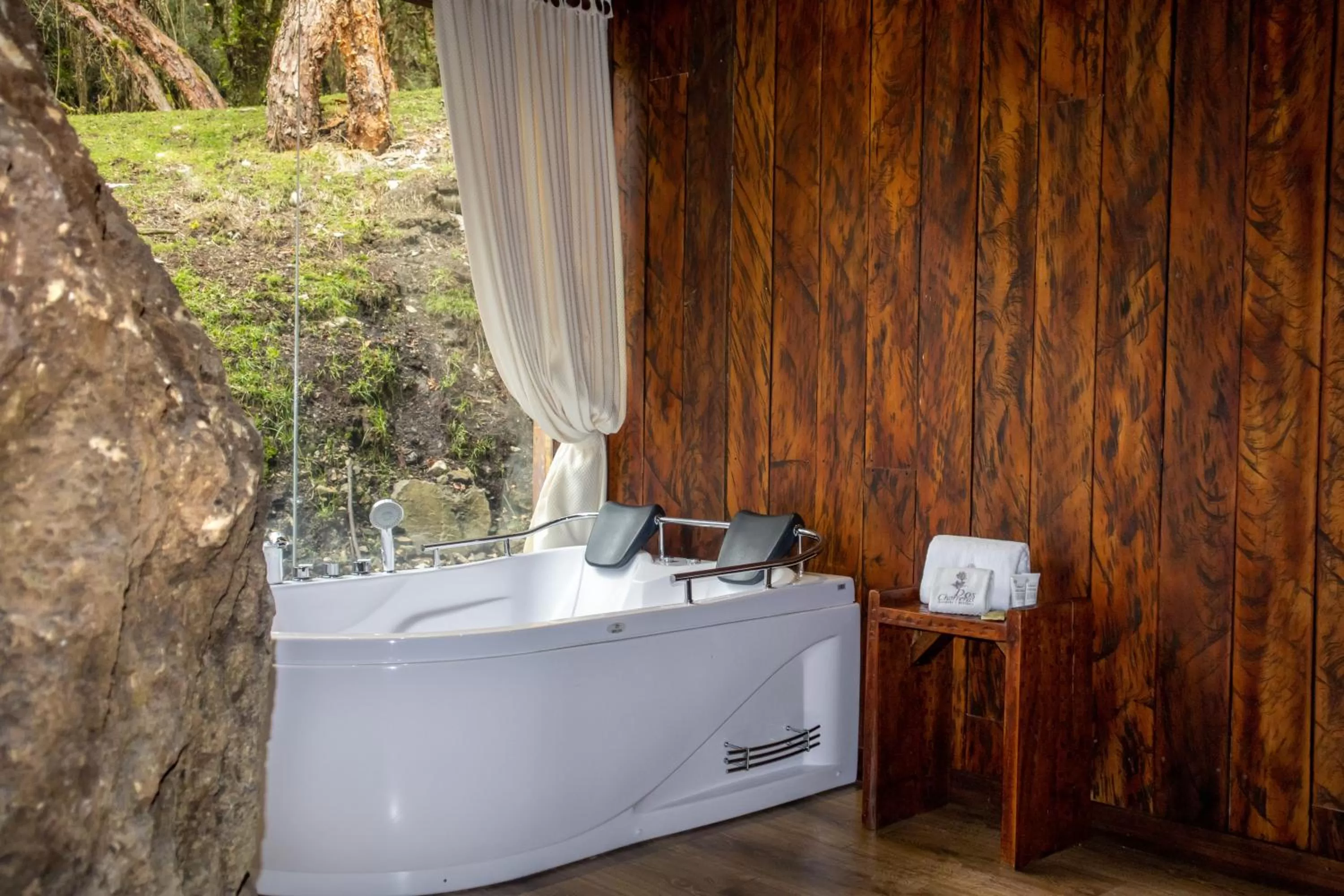 Natural landscape in Hacienda Hostería Dos Chorreras