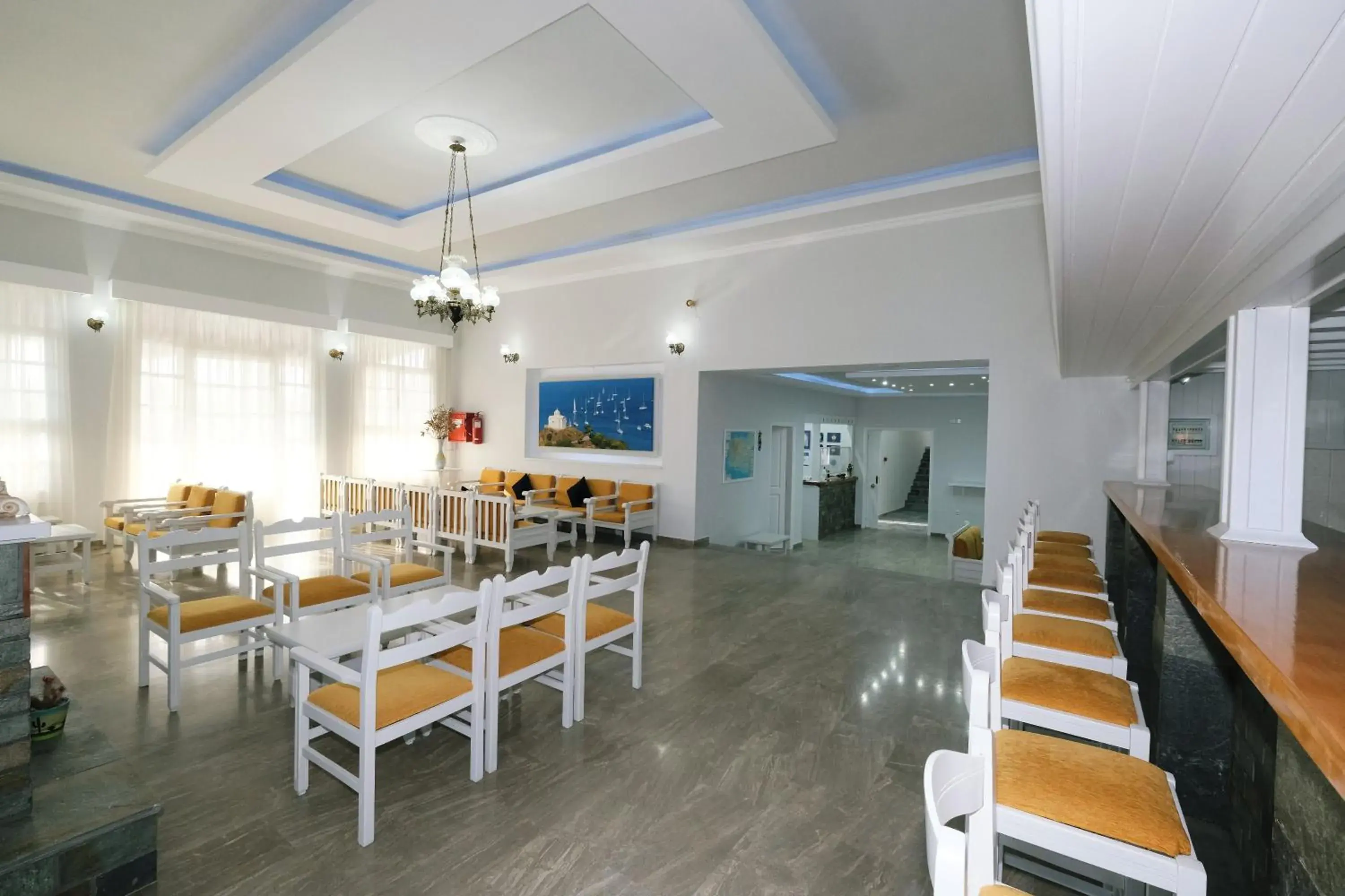 Lobby or reception, Restaurant/Places to Eat in Ifestos Hotel