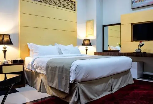 Bed in Doha Dynasty Hotel