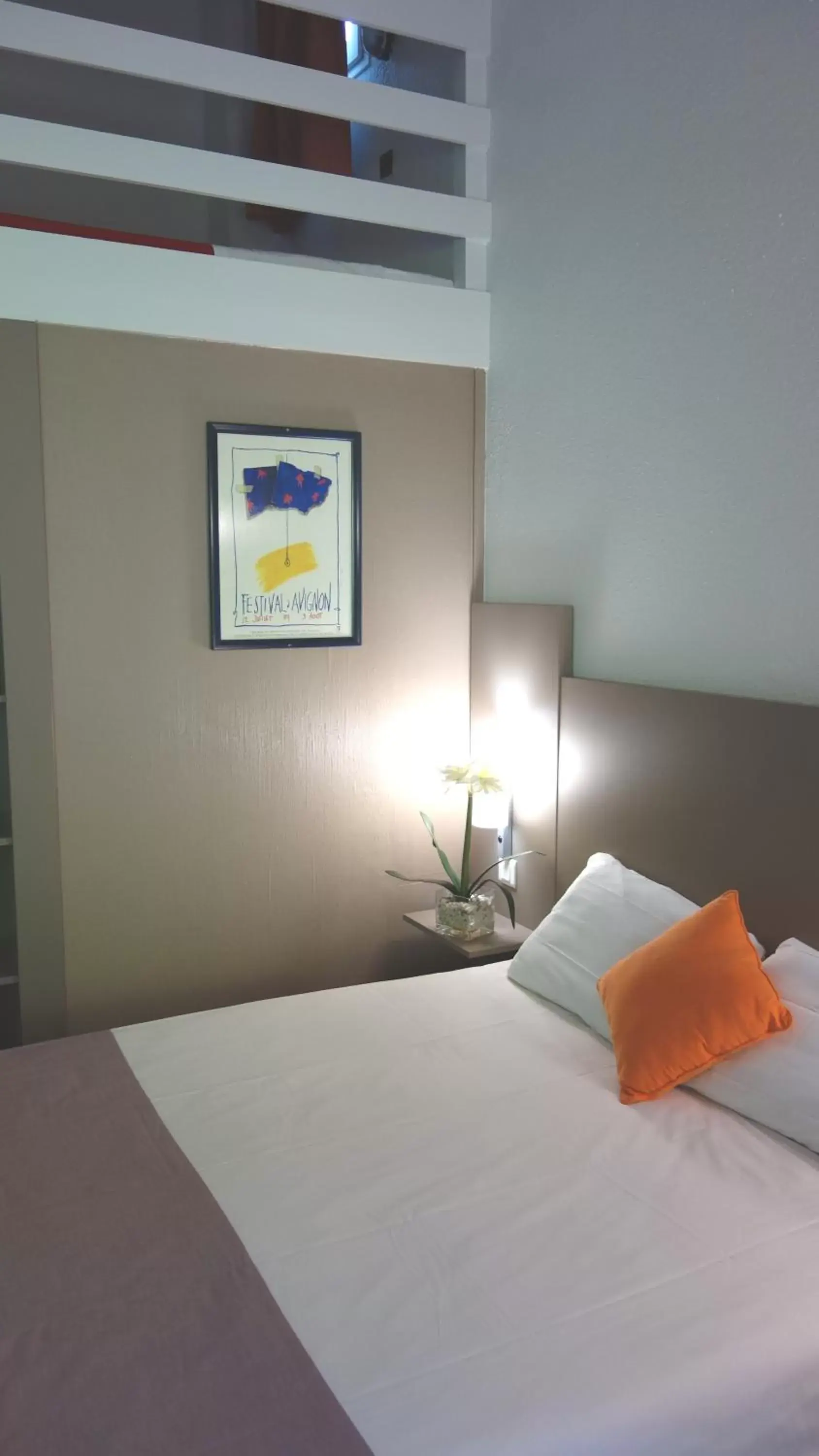 Bed in Hotel Cristol